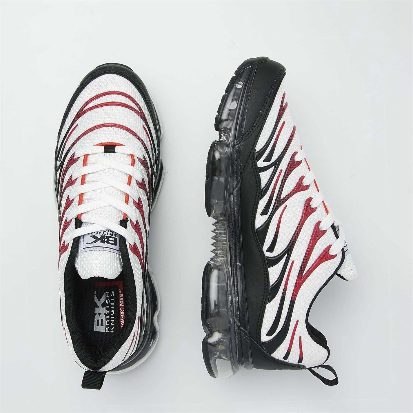 British Knights Urbex Wave Patterned Lace-Up Sneakers