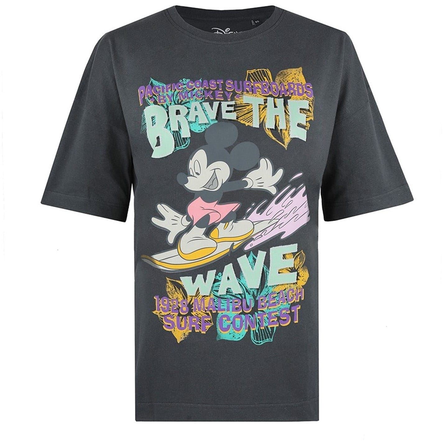 Disney Mickey Mouse Graphic Boyfriend T-Shirt