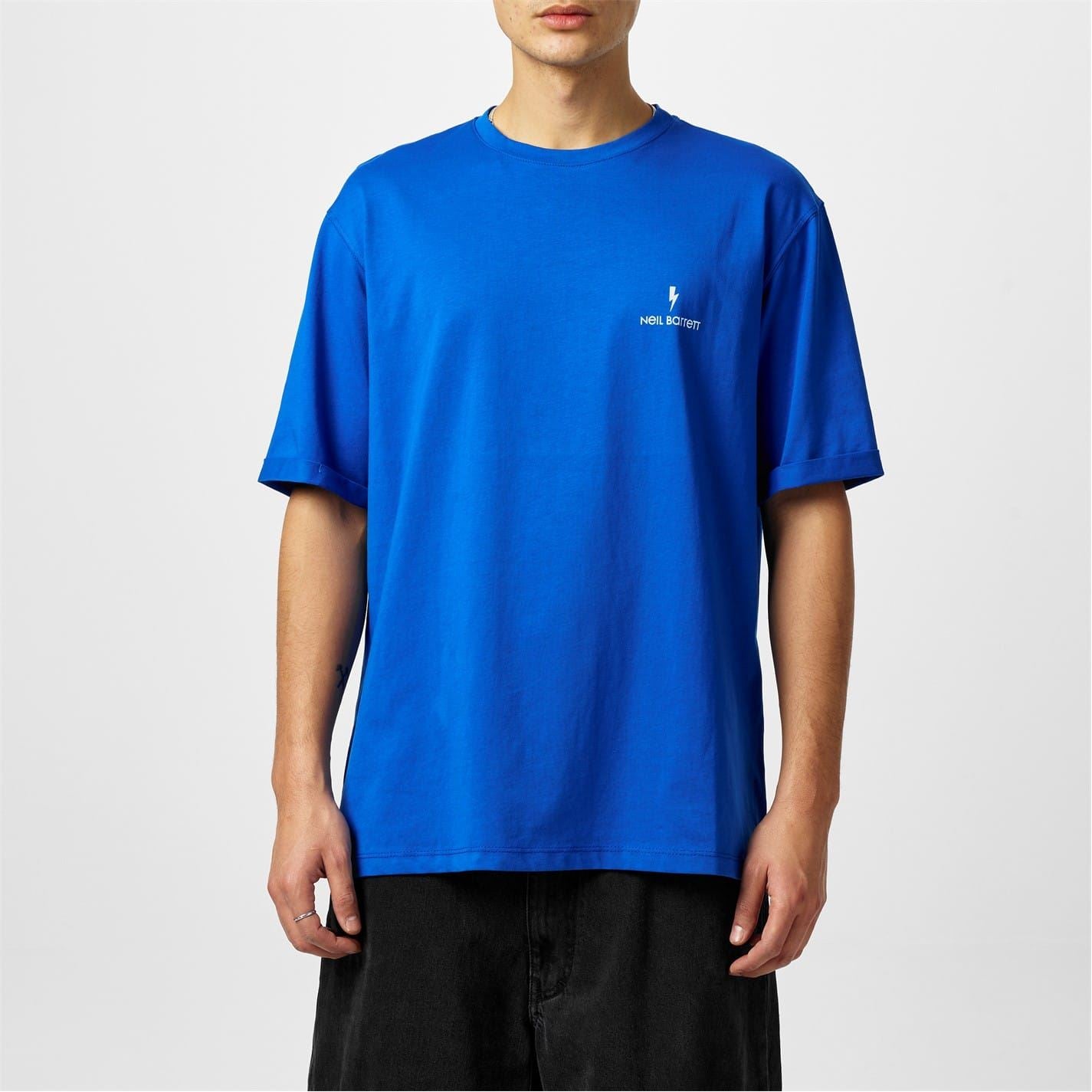 Neil Barrett Regular Fit Crew Neck Co Ord T-Shirt