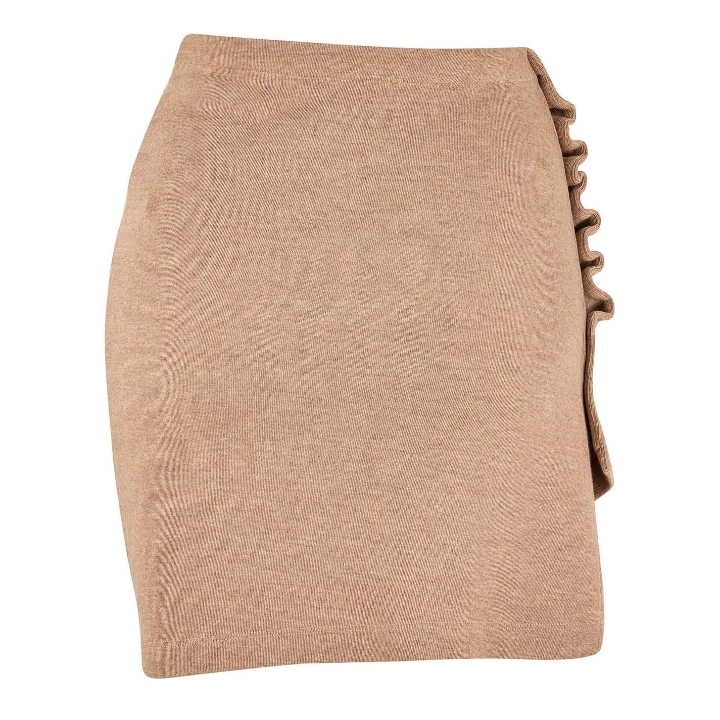 Rabanne Button Mini Wrap Skirt