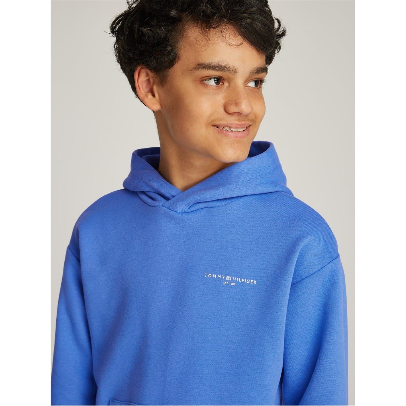 Tommy Hilfiger 1985 Mini Corp Logo Hoodie Juniors