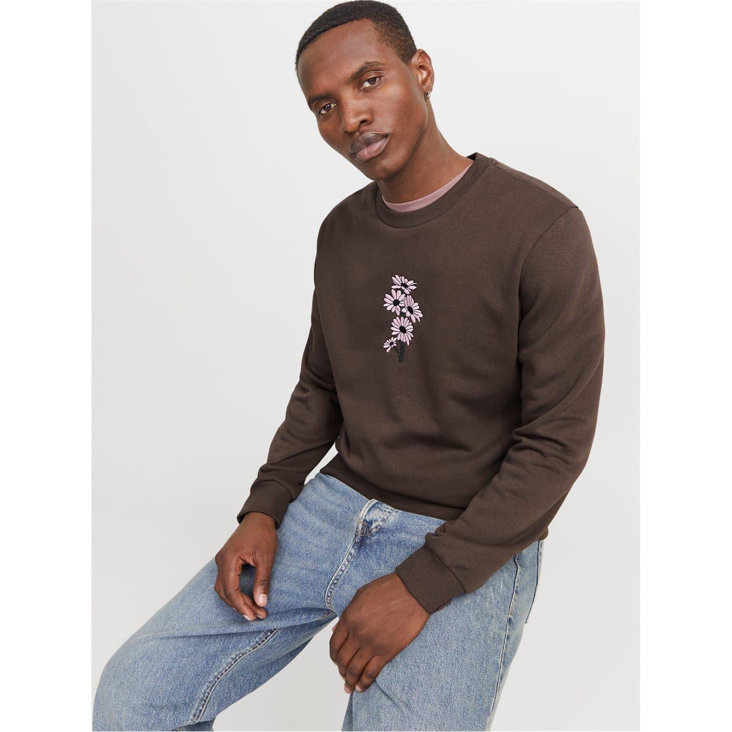 Jack and Jones Crew Neck Regular Fit Sweatshirt