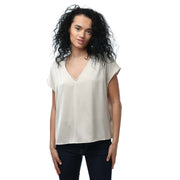 Vero Moda Womens Marys Dana Satin Top