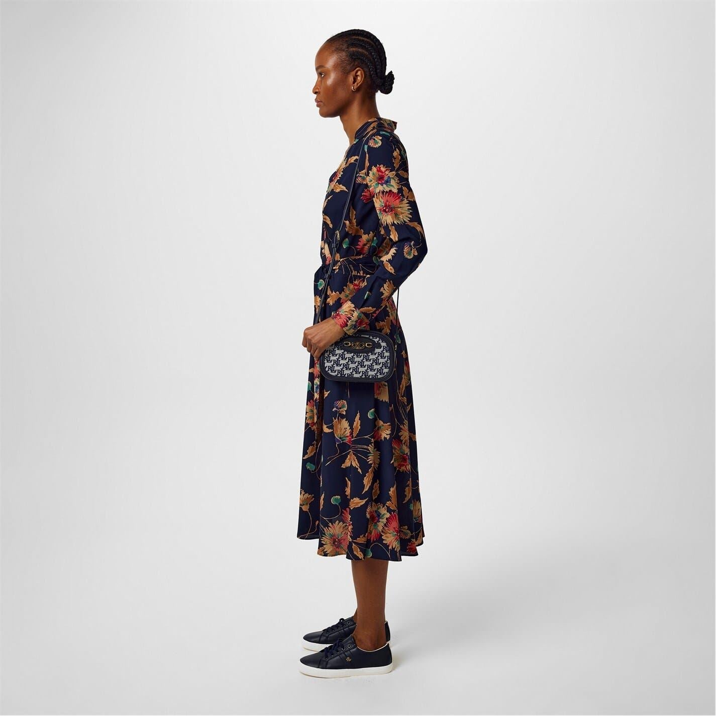 Lauren by Ralph Lauren Janson Leather Court Trainers