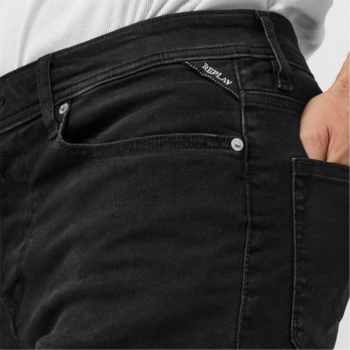 Replay Stretch Slim Fit Denim Shorts