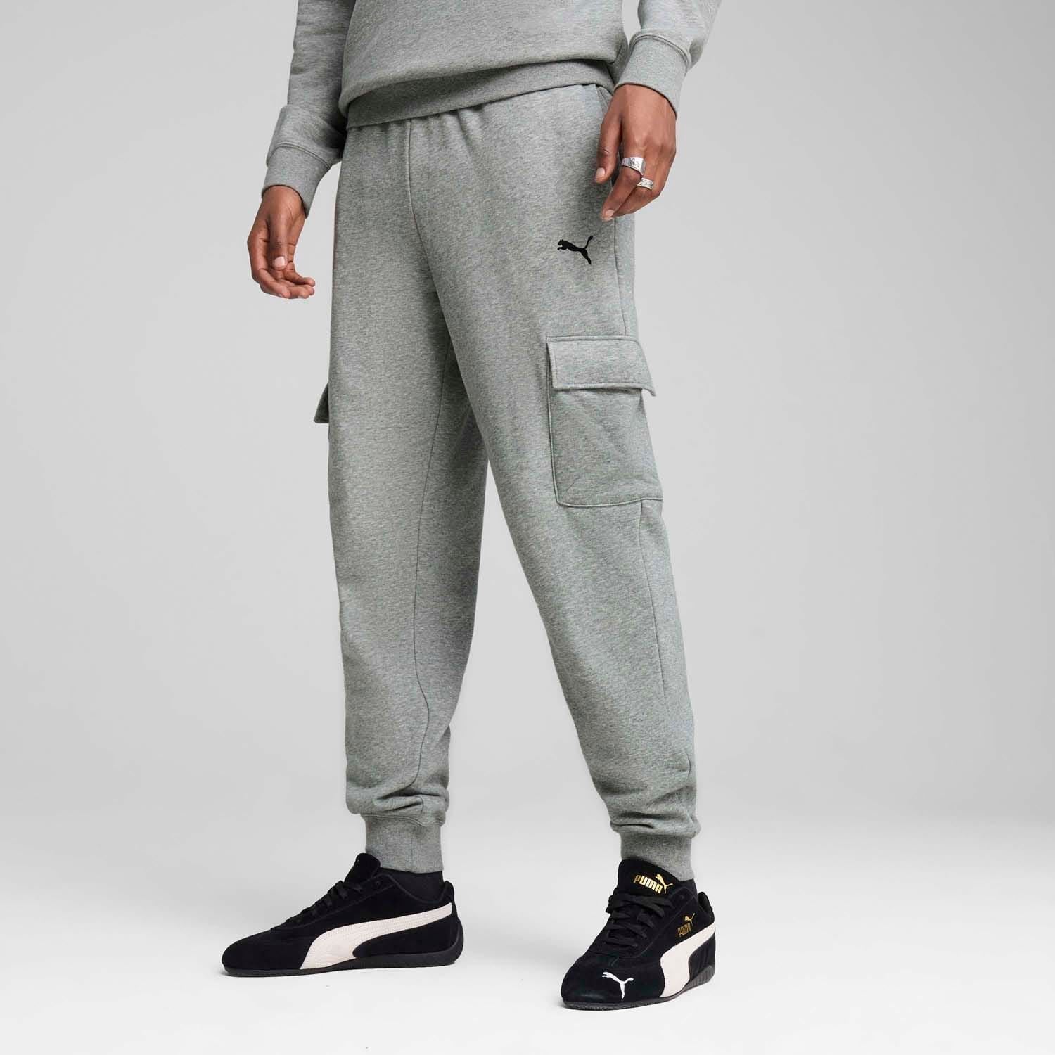 Puma Small Logo Fleece Cargo Pants