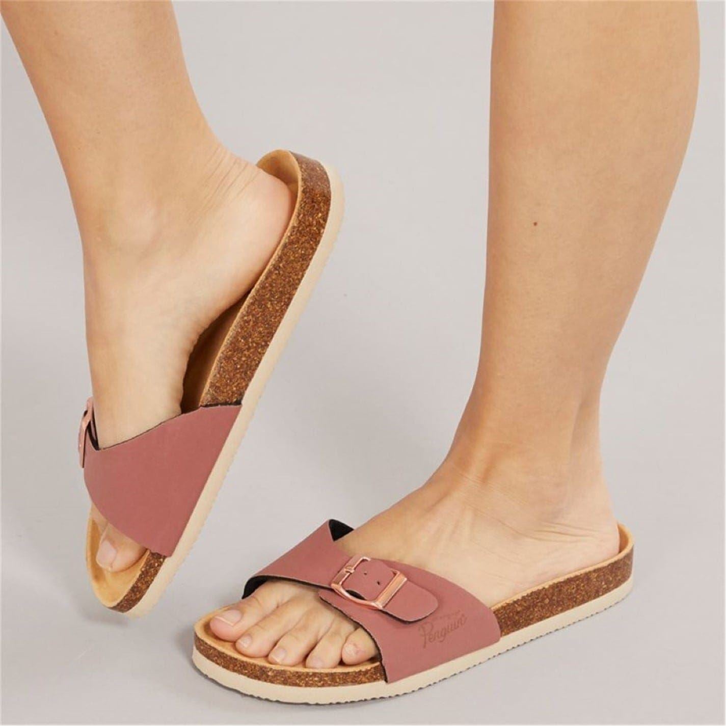 Original Penguin Pru Open Toe Slide Sandals