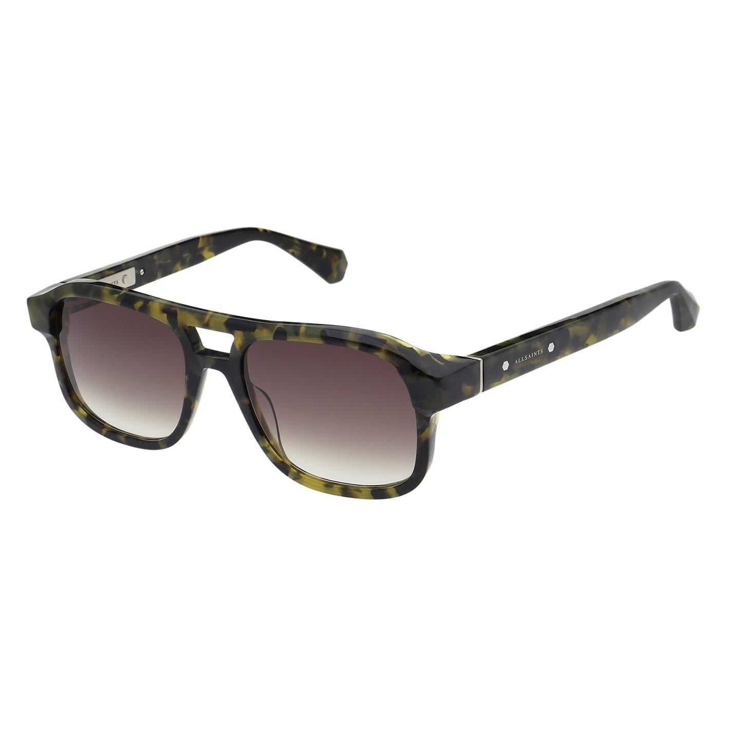 AllSaints Enzo Rectangle Double Bridge Sunglasses