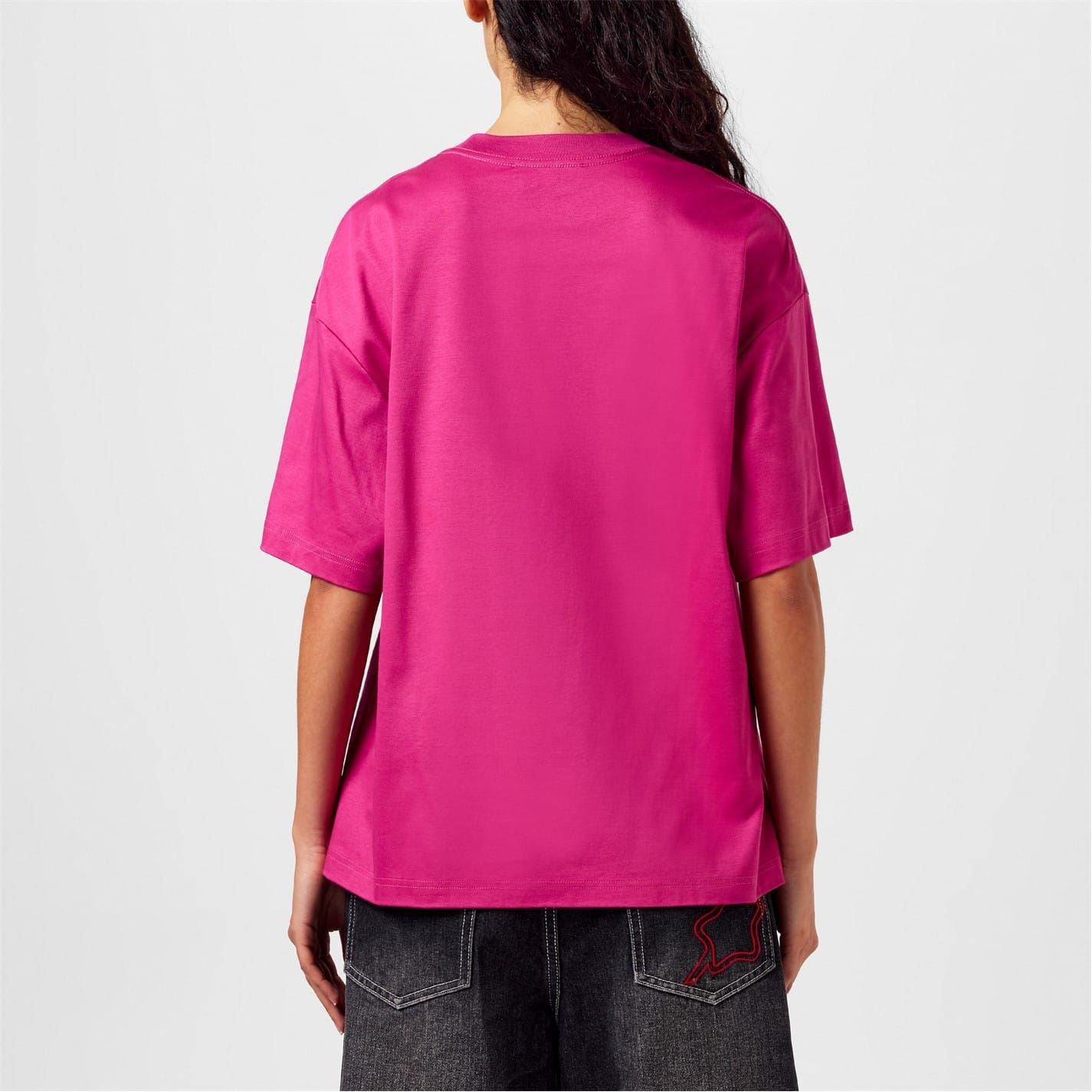 Lanvin Logo Regular Fit Crew Neck T-Shirt