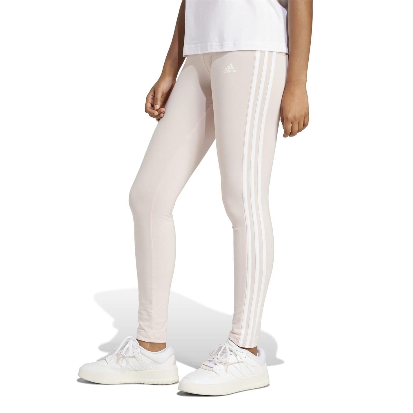 adidas Womens Essentials 3 Stripe Leggings