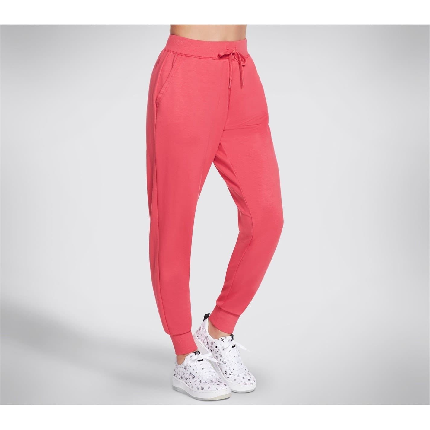Skechers Solid Patterned Slim Joggers