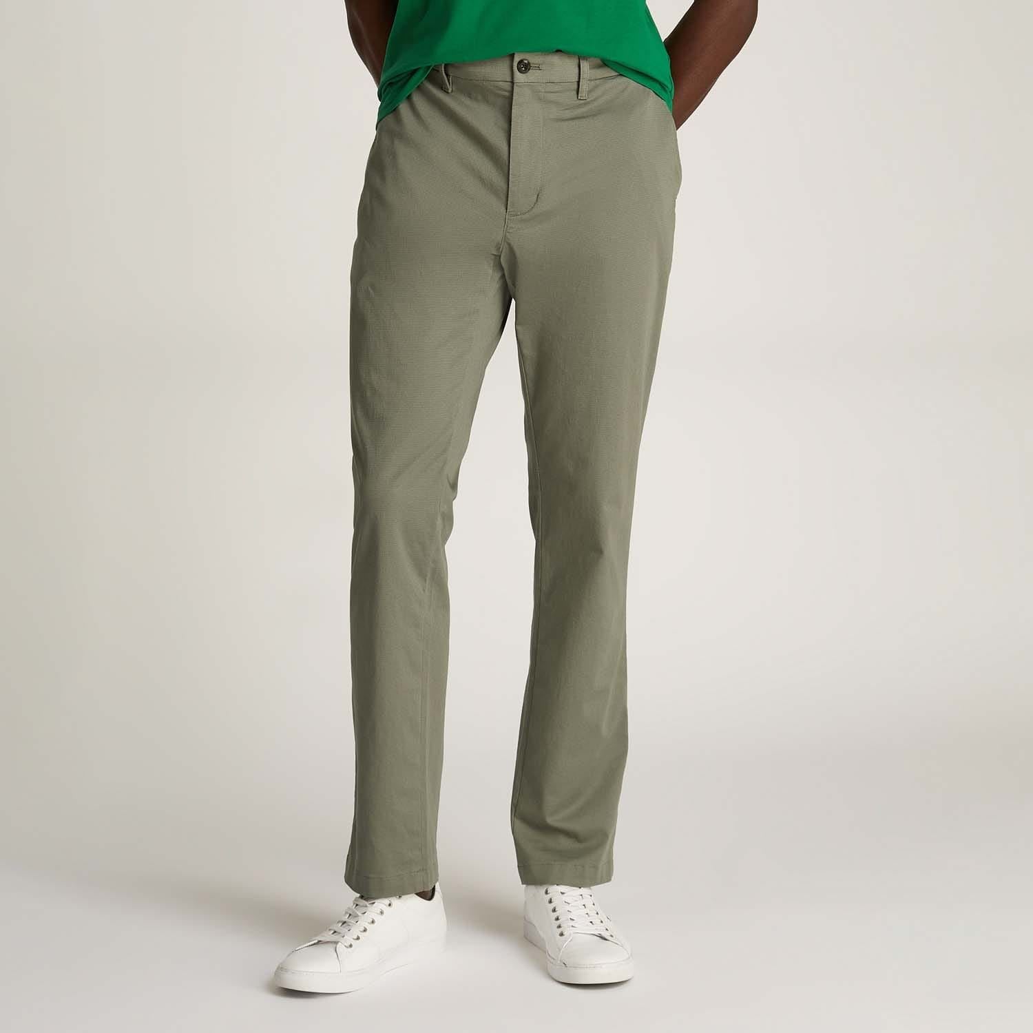 Tommy Hilfiger Denton Printed Straight-Fit Chinos