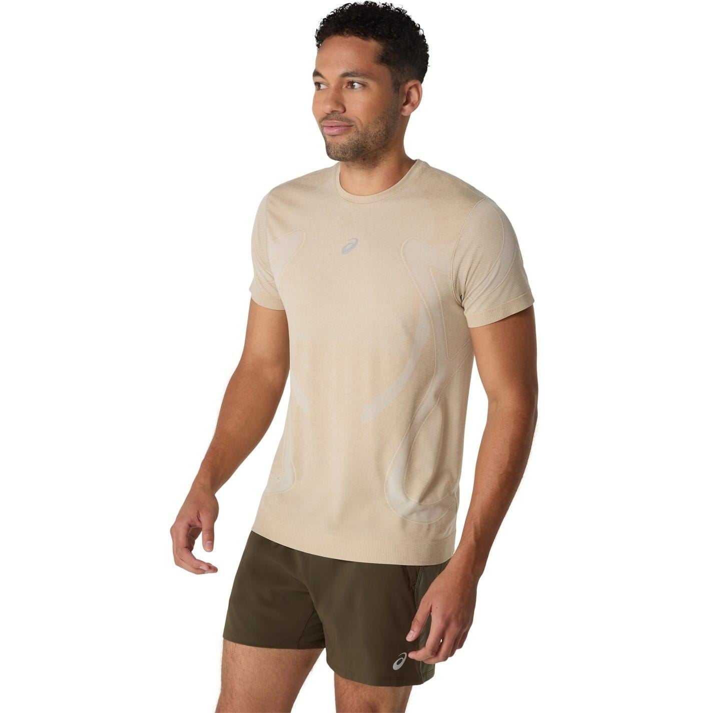 Asics Seamless Crew Neck Short Sleeve Athletic Top