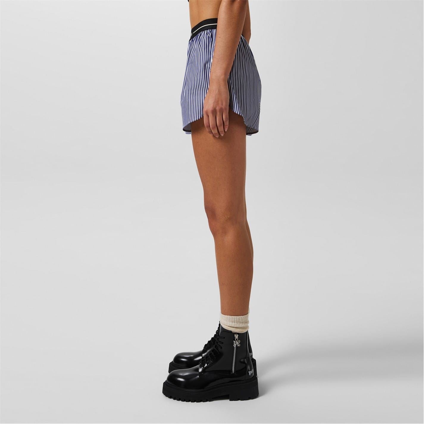 Palm Angels Stripe Casual Shorts