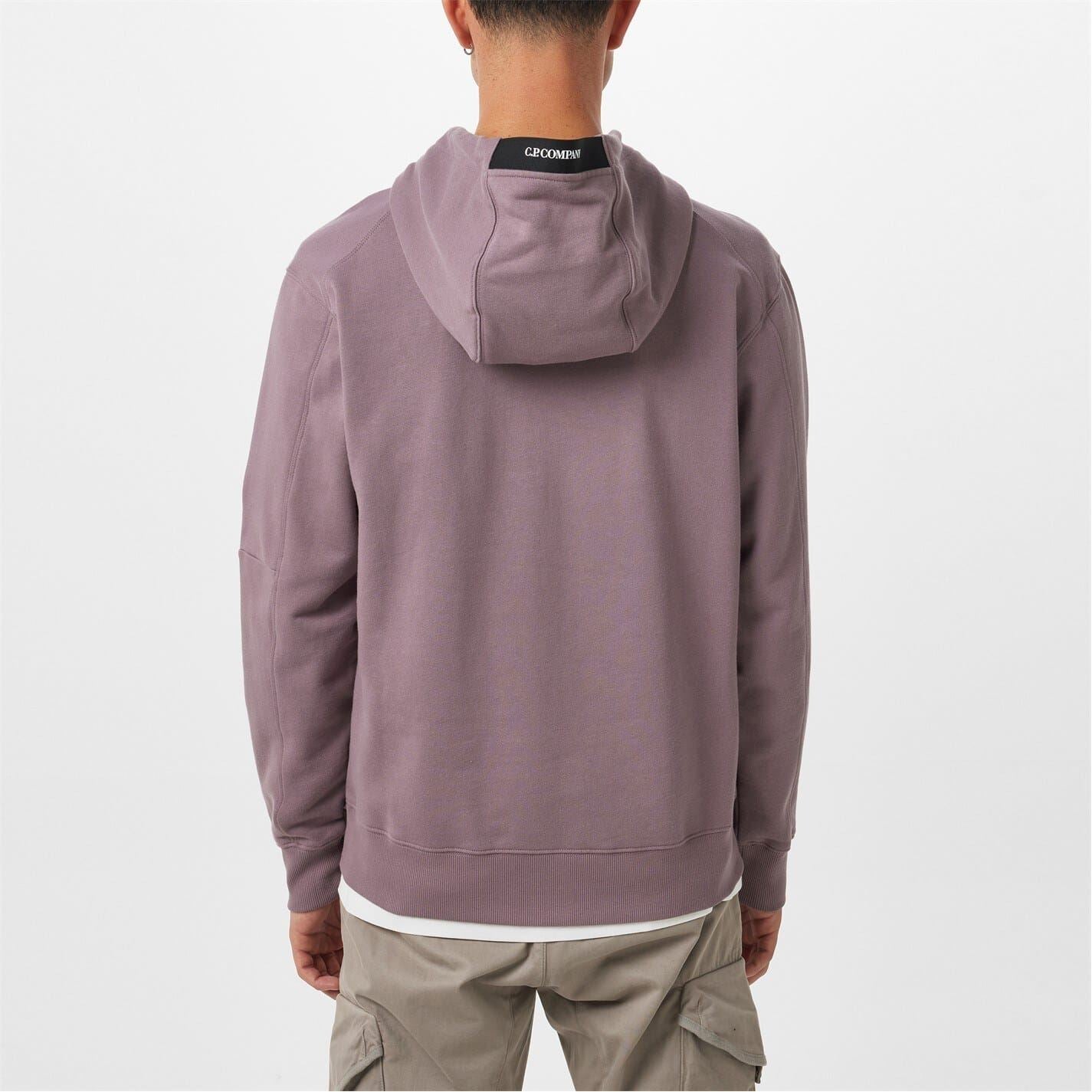C.P. Company Diagonal Raised Fleece Hoodie