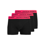 Jack and Jones 3 Pack Plain Design Trunks