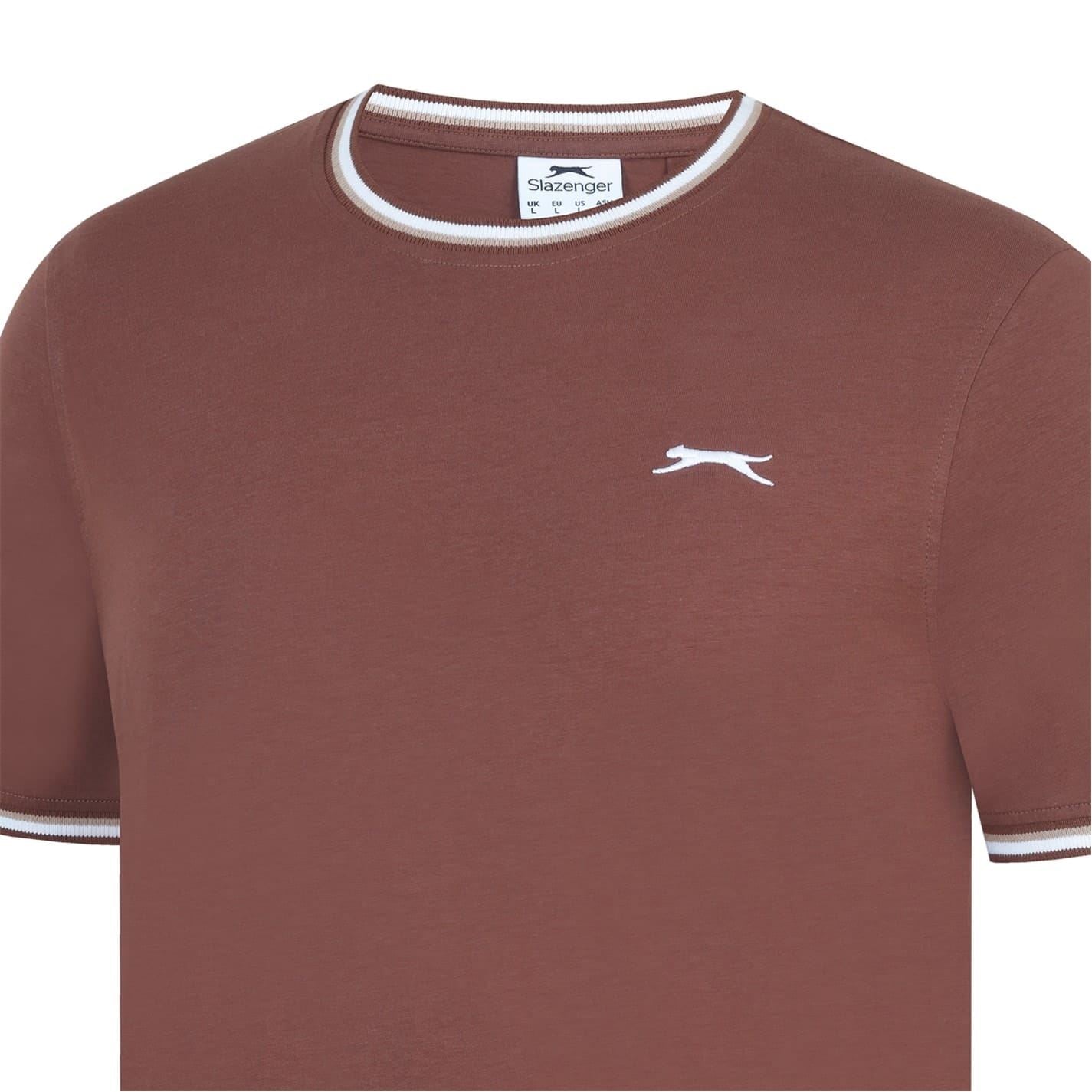 Slazenger Mens Tipped T-Shirt