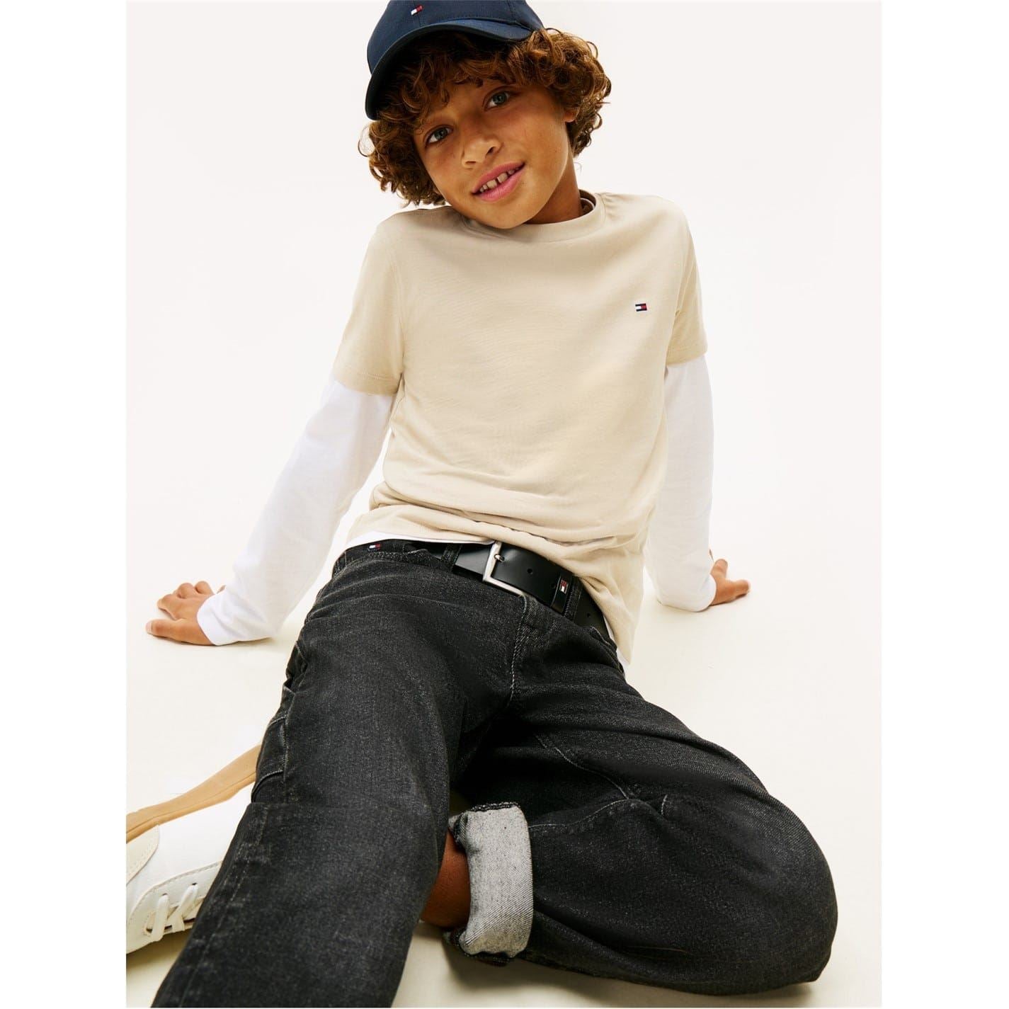 Tommy Hilfiger Ess Reg Ft Tee Jn62