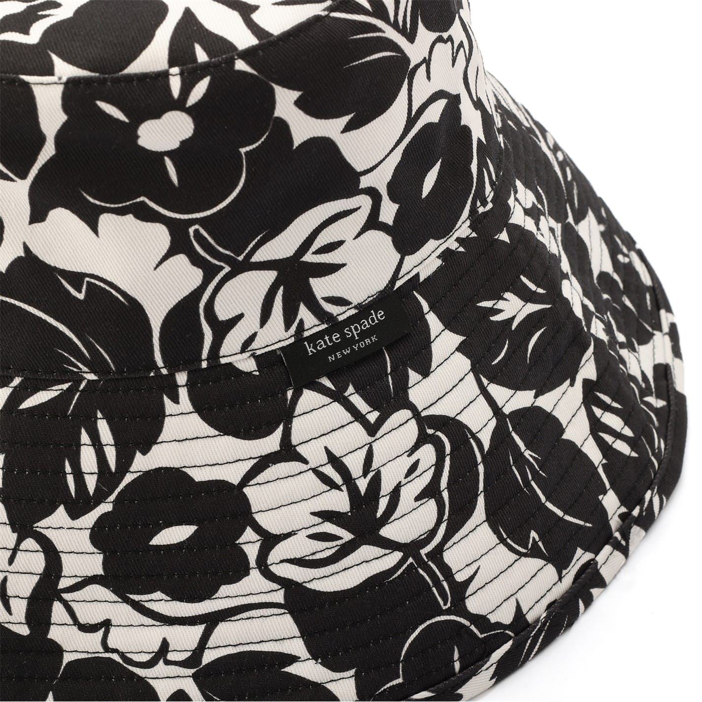 Kate Spade Stripe Patterned All Around Brim Bucket Hat