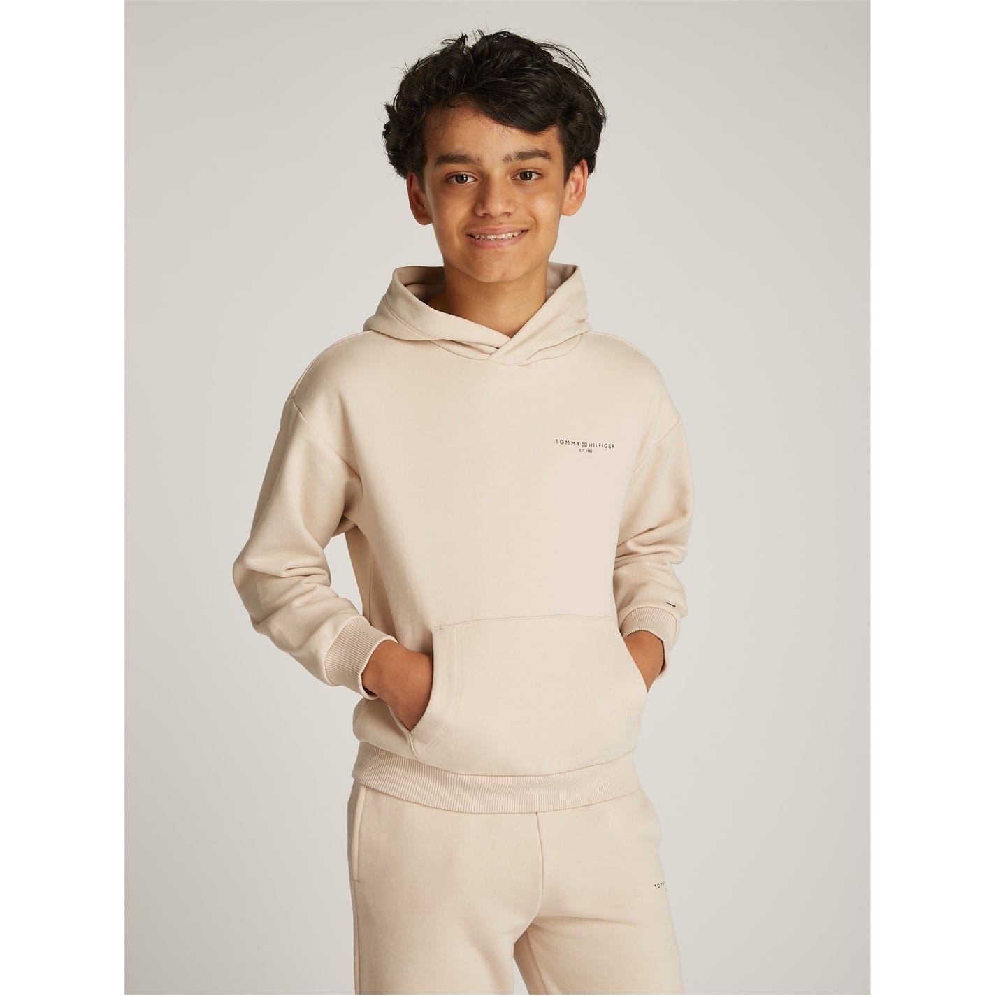 Tommy Hilfiger 1985 Mini Corp Logo Hoodie Juniors