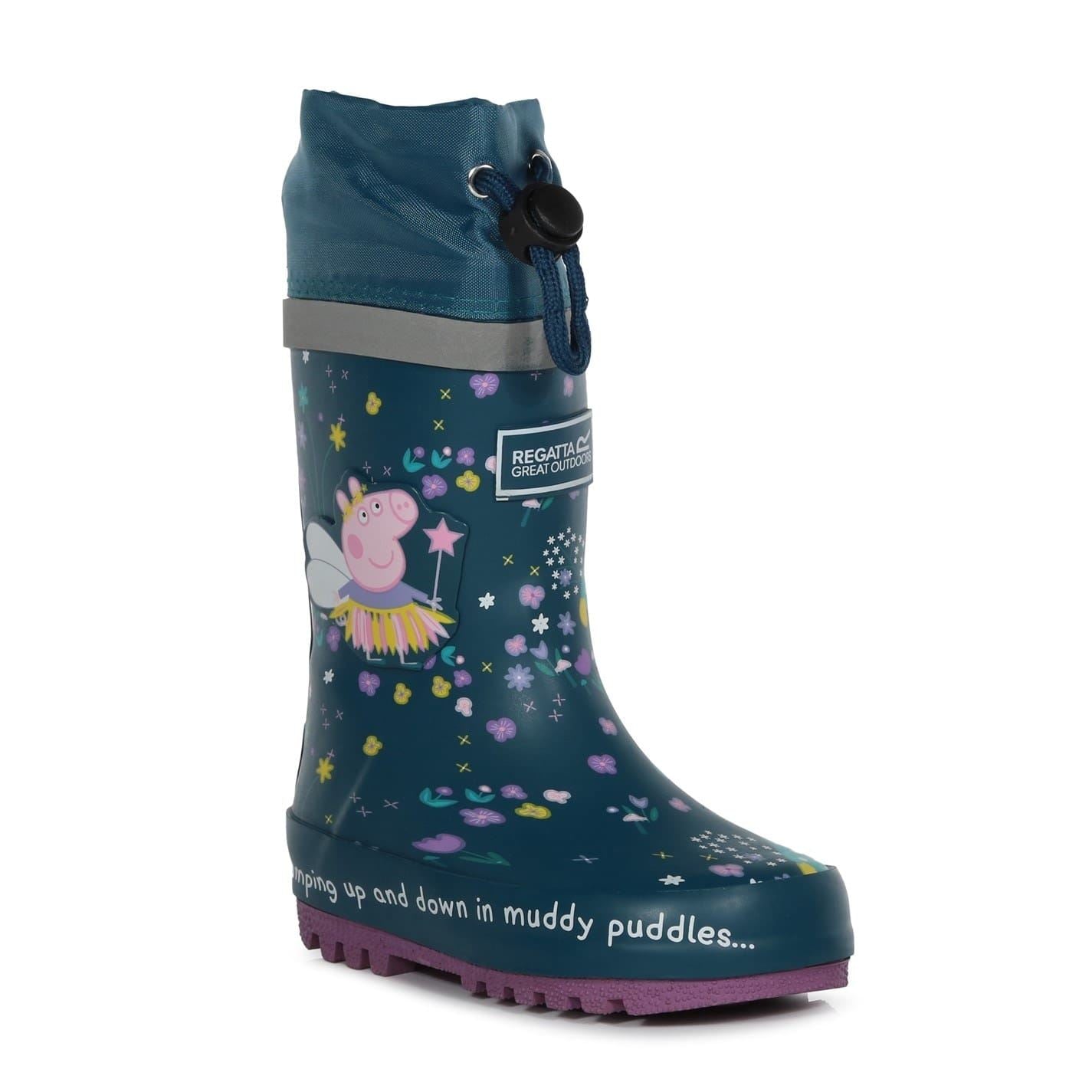 Regatta Splash Graphic Print Wellington Boots