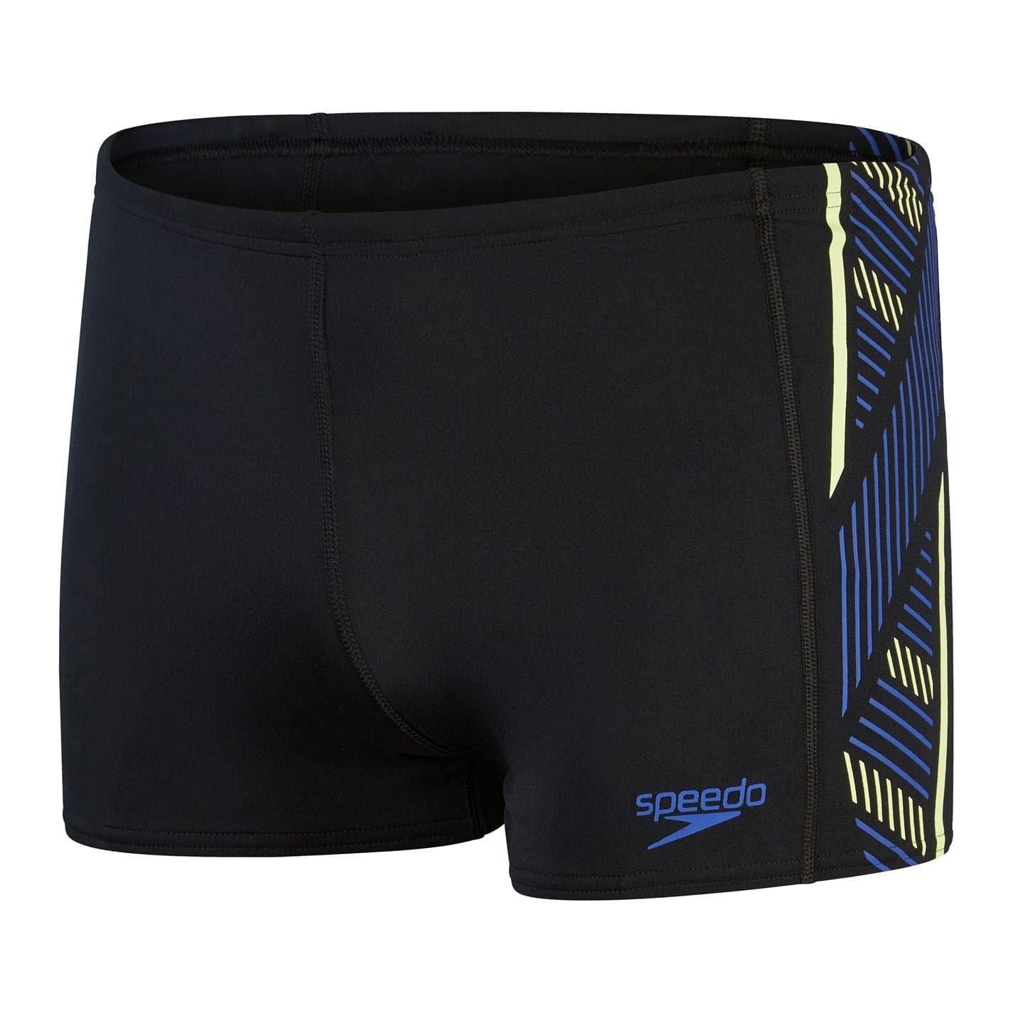 Speedo Tech Panel Aqua Short Stripe Swim Brief