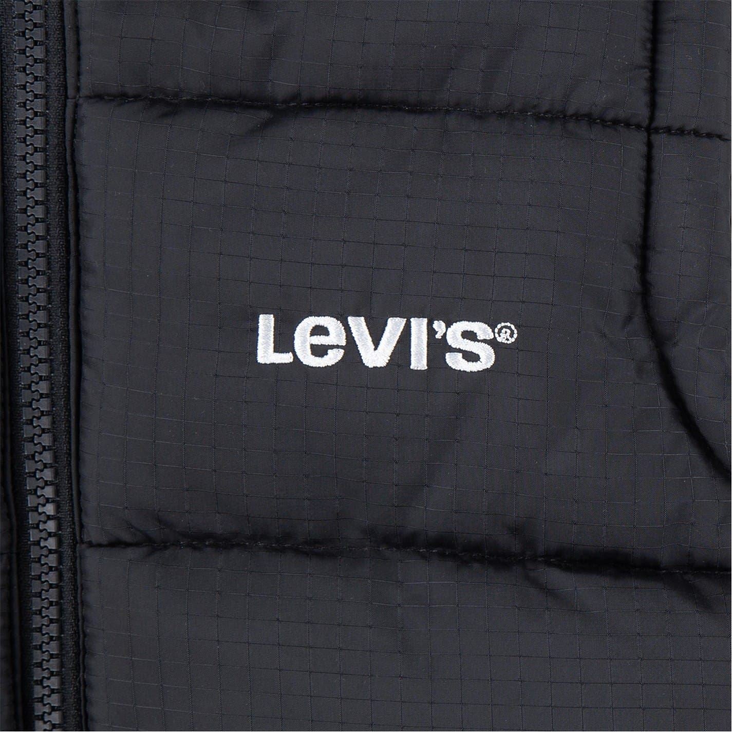 Levis Quilted Hooded Puffer Gilet