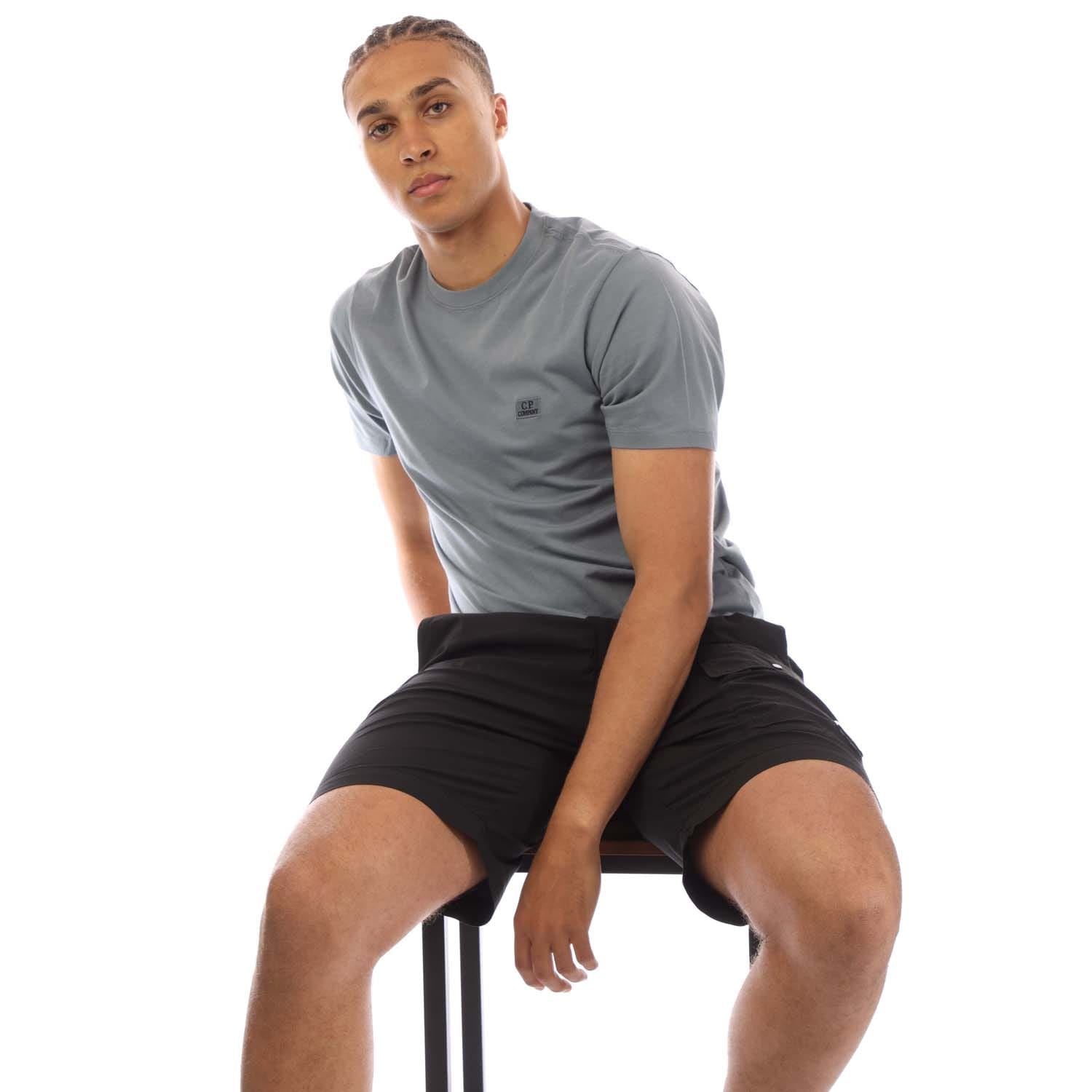 C.P. Company 30/1 Jersey Logo Patch T-Shirt