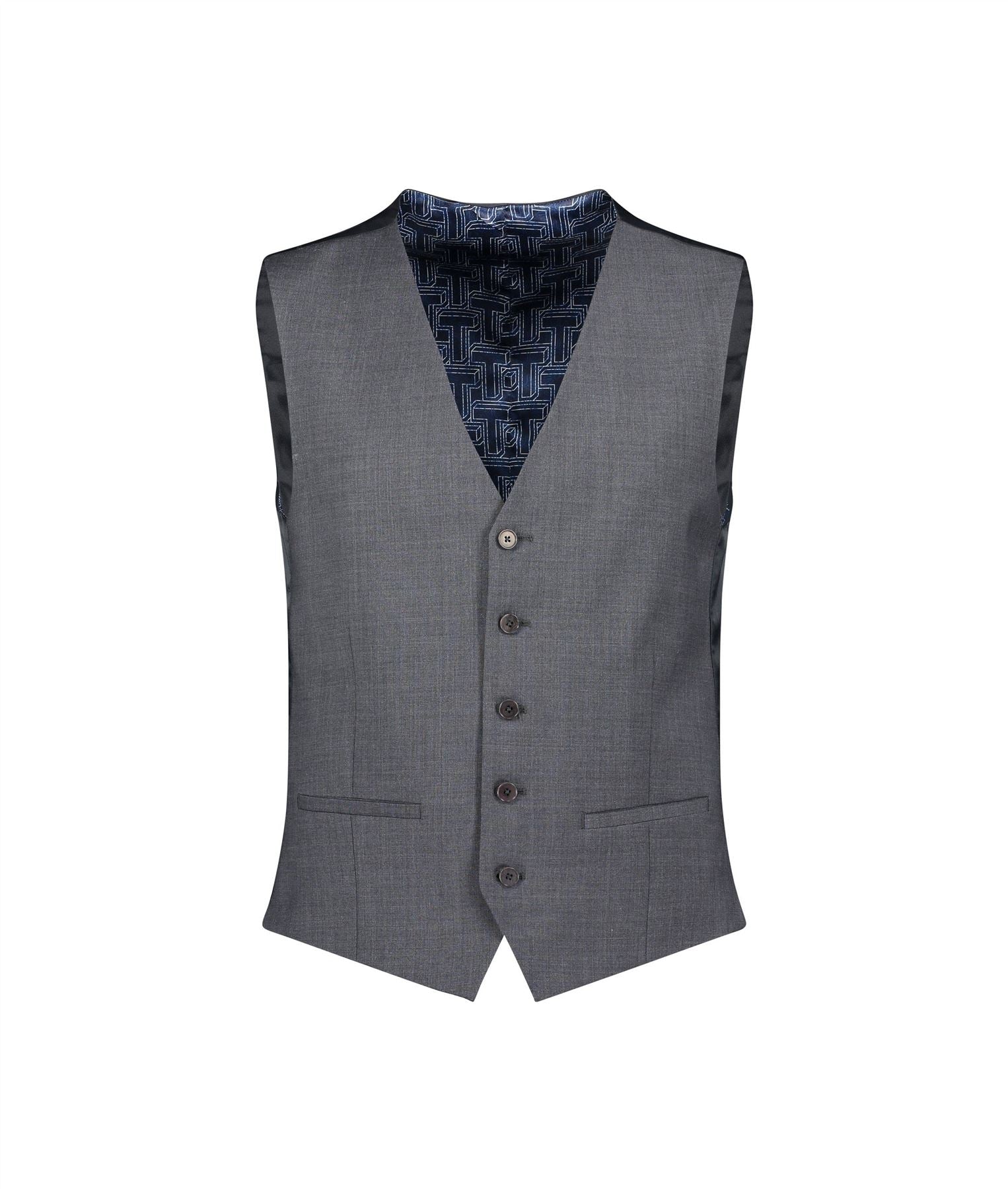 Ted Baker Slim Fit Panama Waistcoat