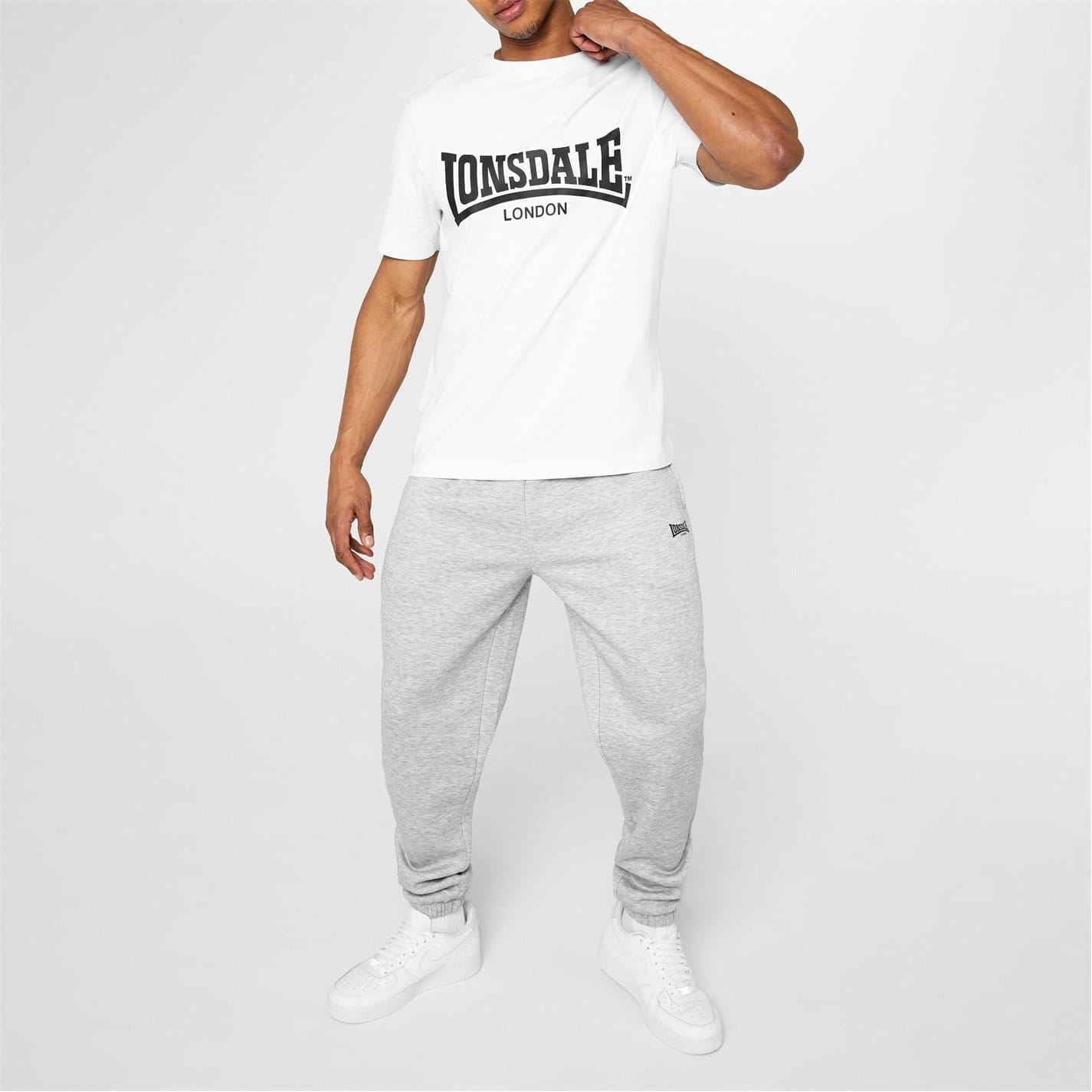 Lonsdale Mens Essential Joggers