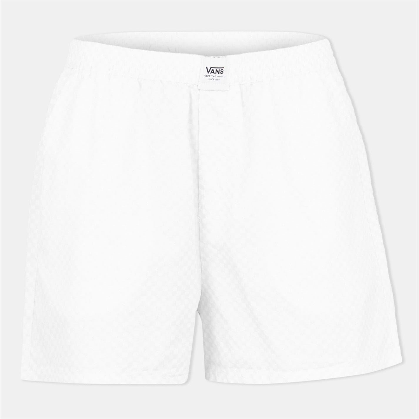 Vans Womens Alicia Boxer Shorts White Jogger Shorts