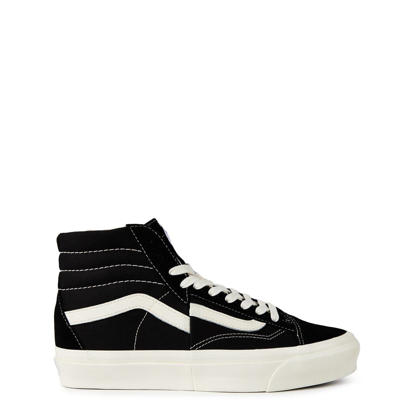 Vans Clash The Wall Hi Top Canvas Trainers