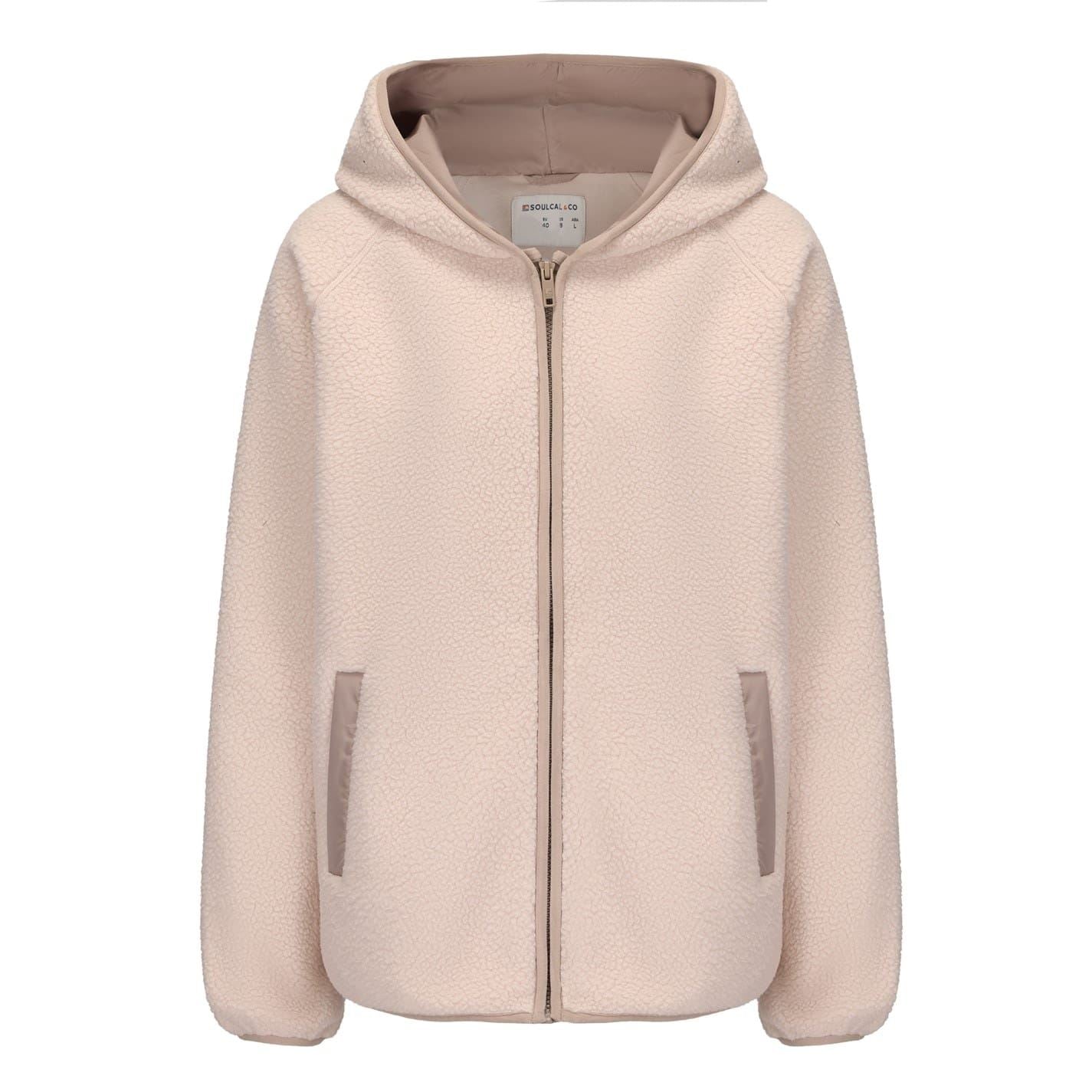 SoulCal Hooded Relaxed Fit Fleece Jacket