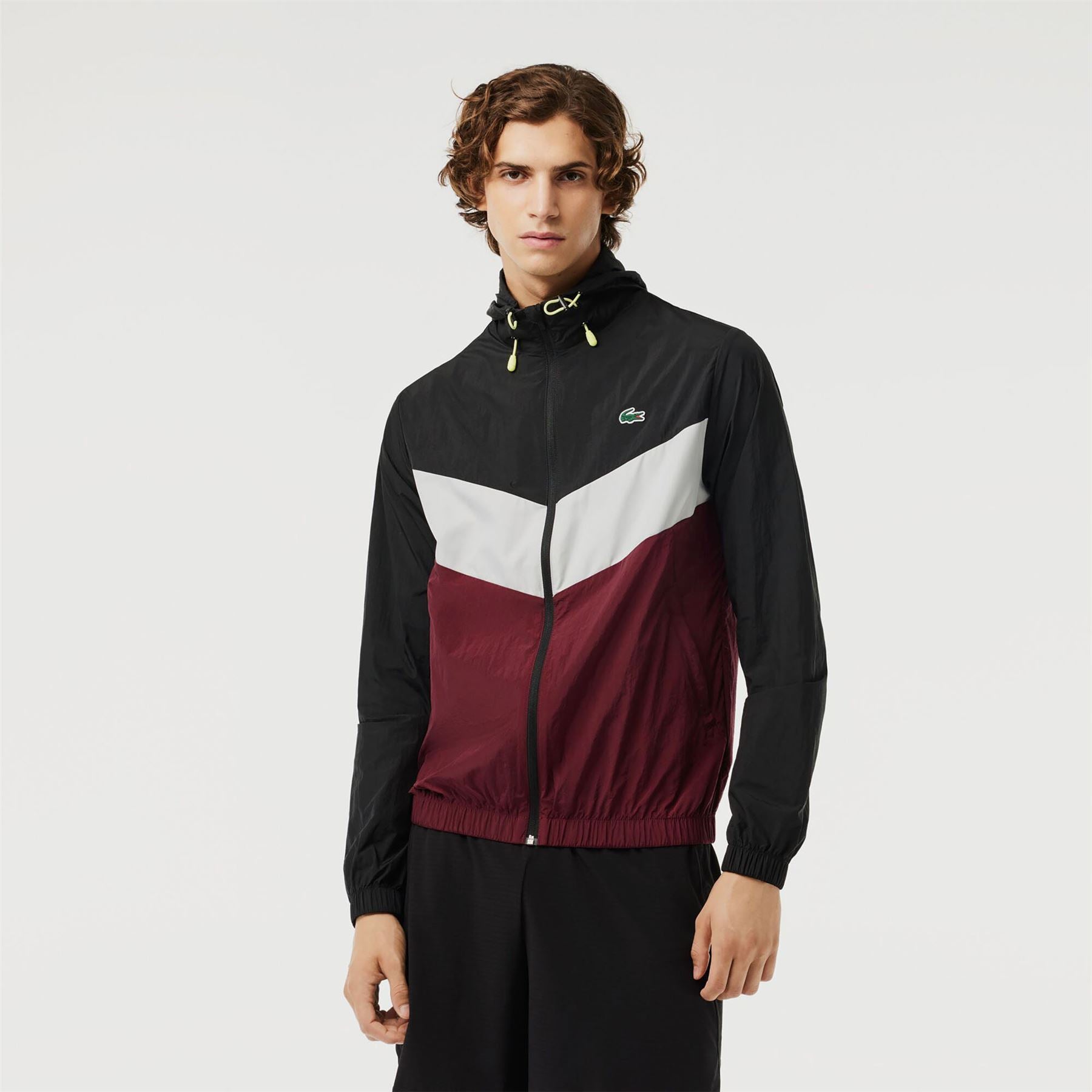 Lacoste Water Resistant Packaway Sport Jacket