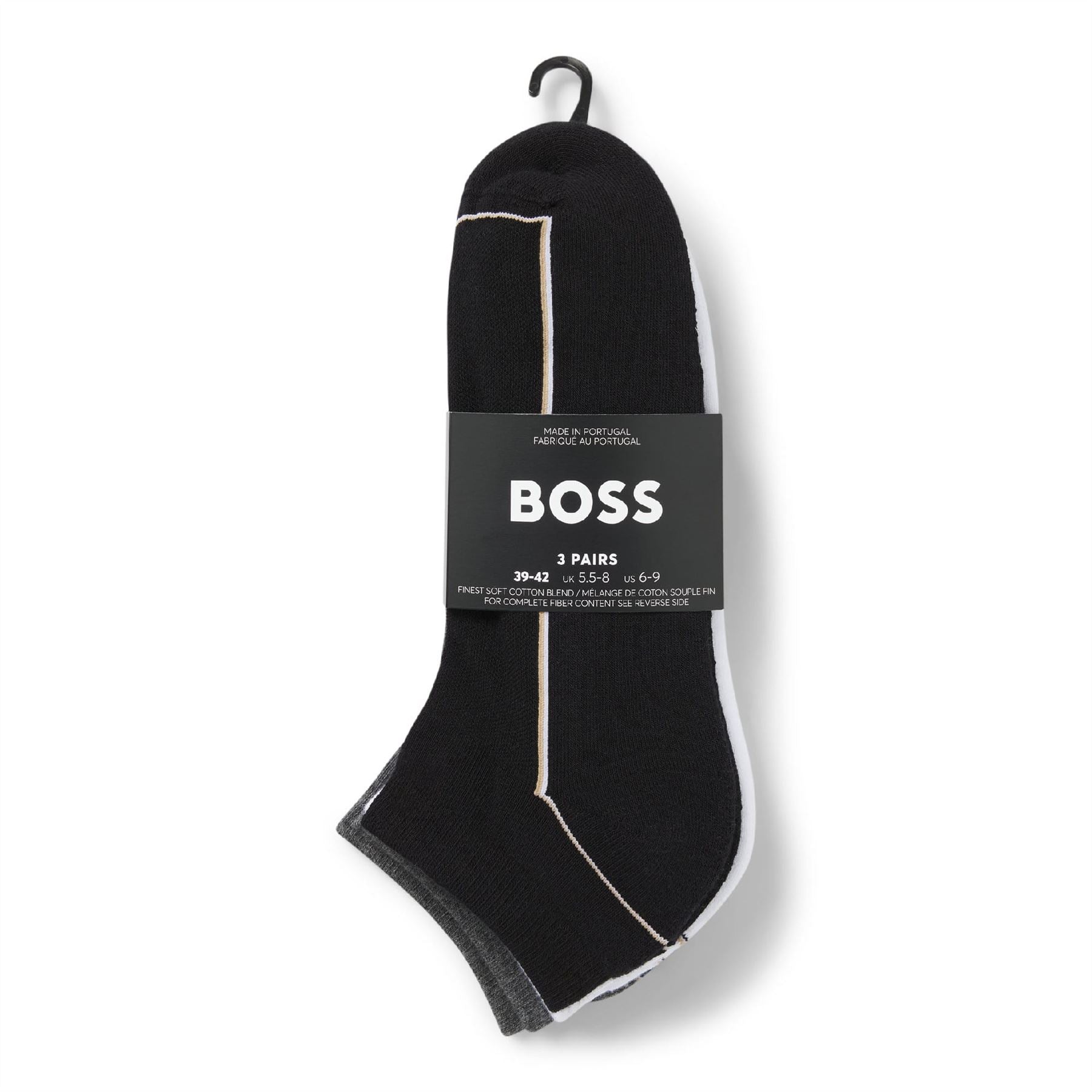 Boss 3 Pack of Ankle Socks
