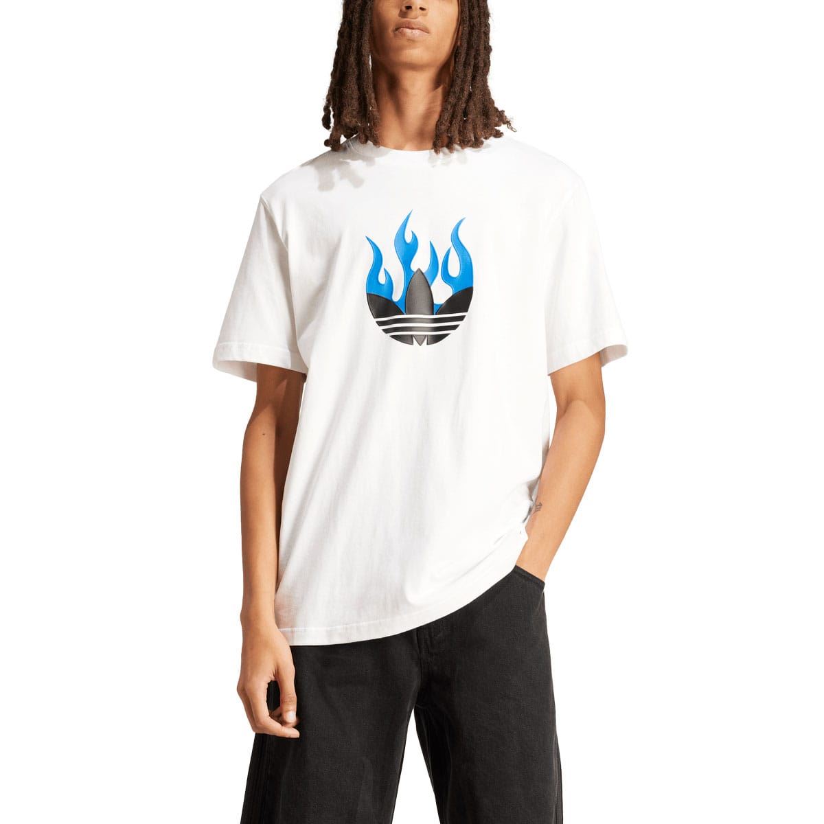 adidas Originals Flames Logo T-Shirt