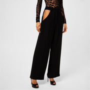 Mugler Womens Cutout Skinny Trouser