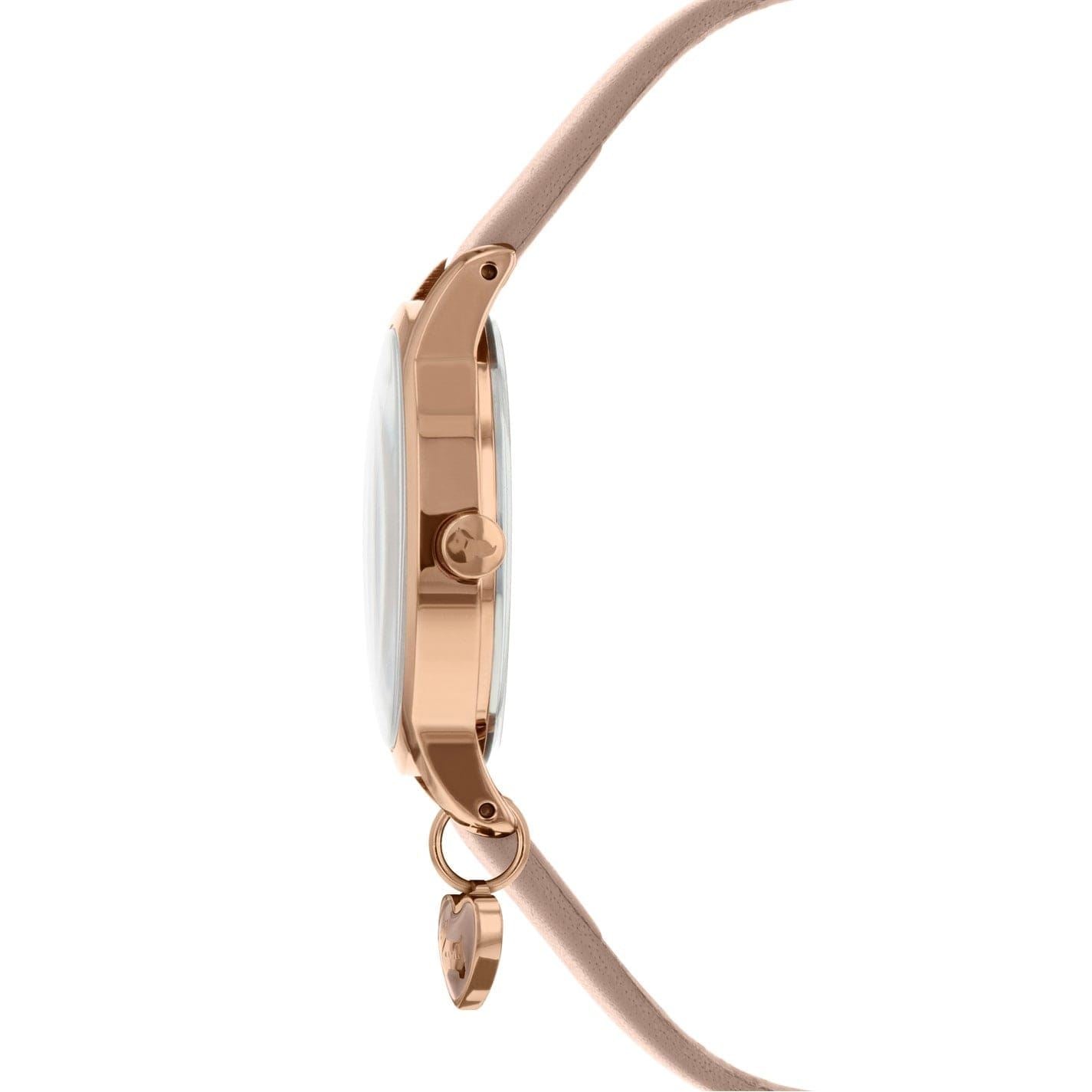 Radley Rose Gold Plated Leather Strap Fashion Analogue Watch