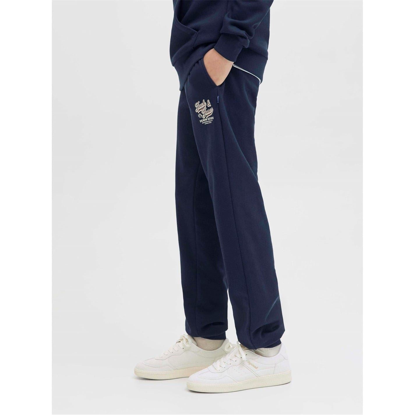 Jack and Jones Logo Joggers Junior Boys