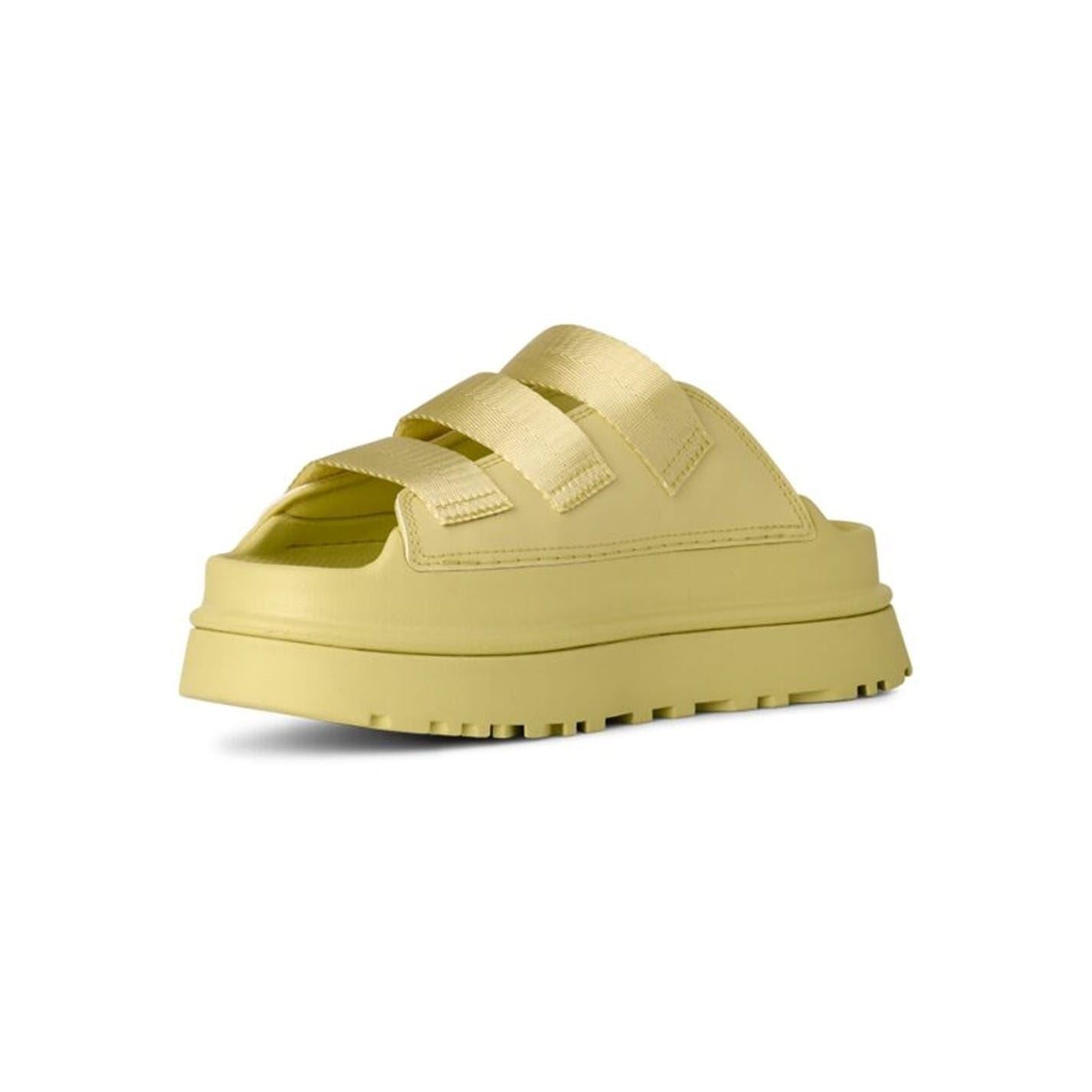 Ugg Golden Glow Glide Open Toe Flatform Slides
