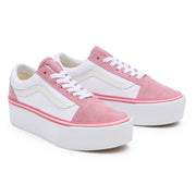 Vans Old Skool Low Top Canvas Platform Sneakers