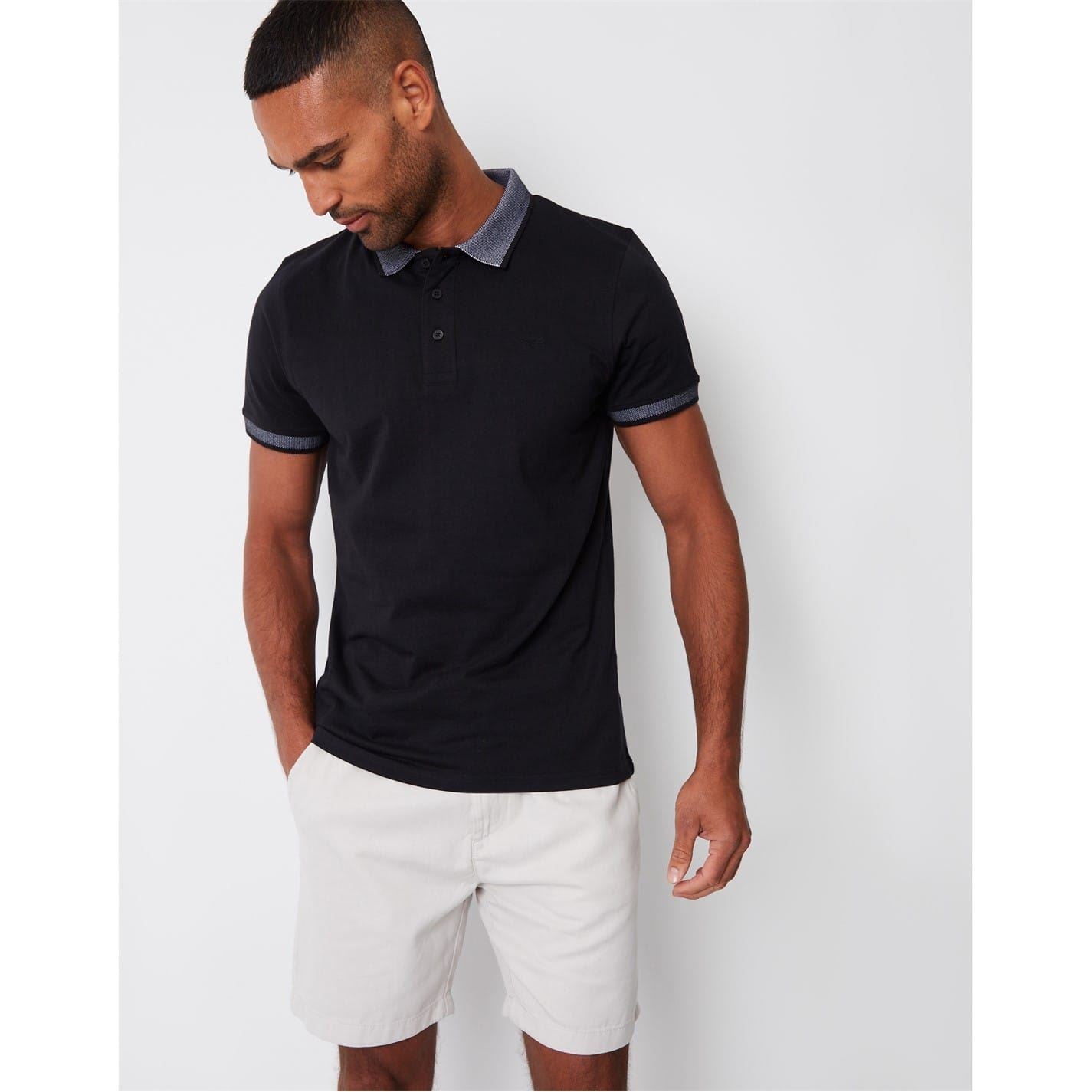 Threadbare Shandy Nocturnal Polo Shirt