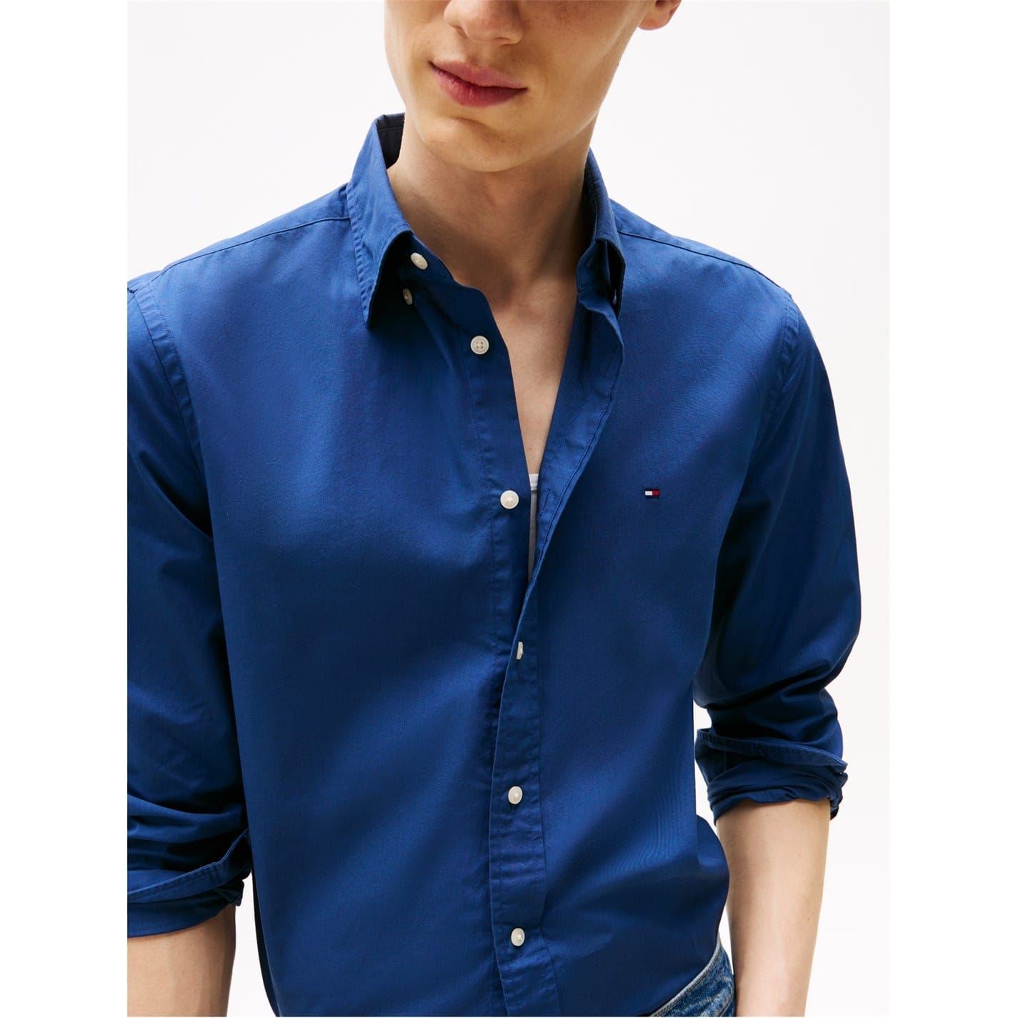 Tommy Hilfiger Flex Long Sleeve Poplin Shirt