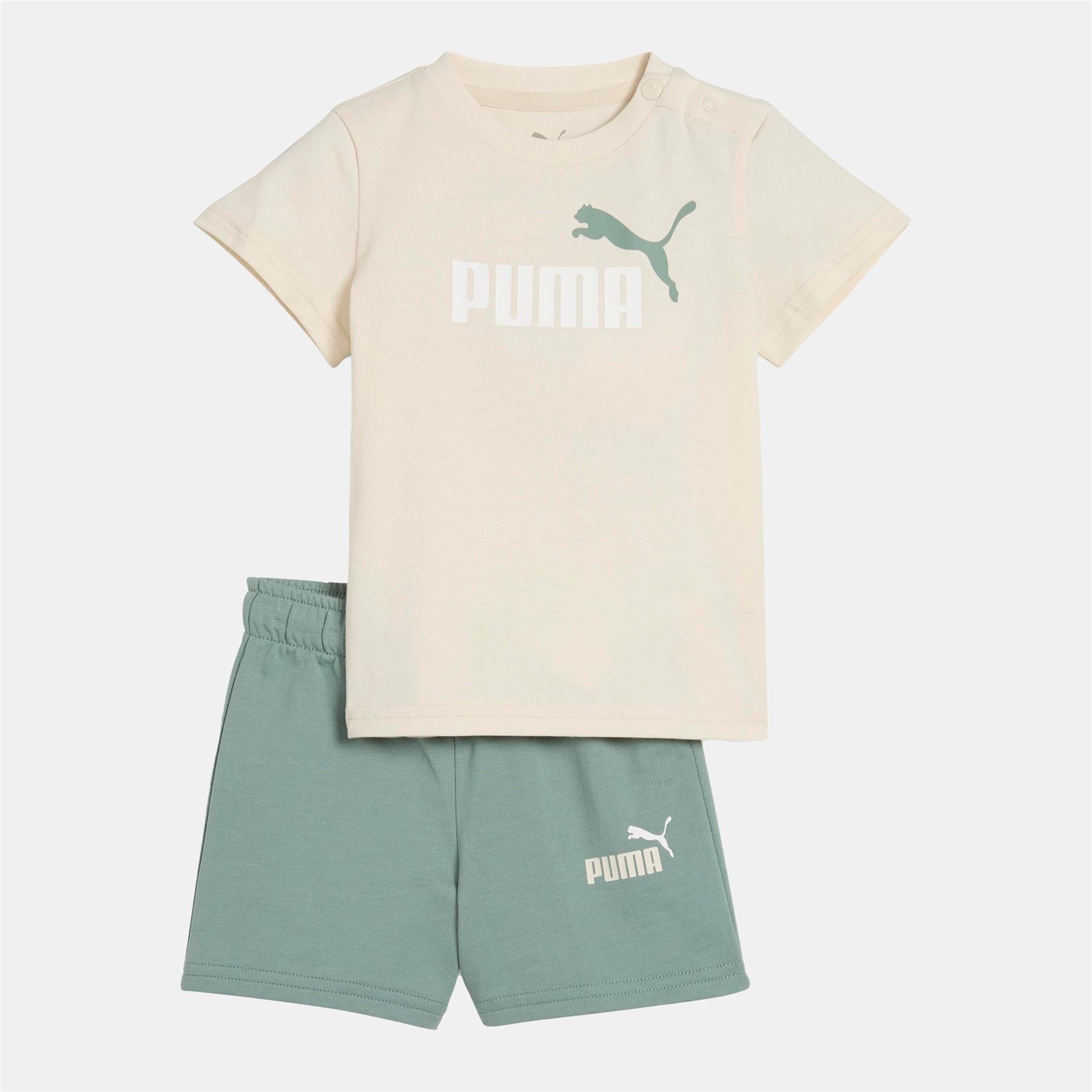 Puma Junior Minicats Essential T-Shirt And Short Set