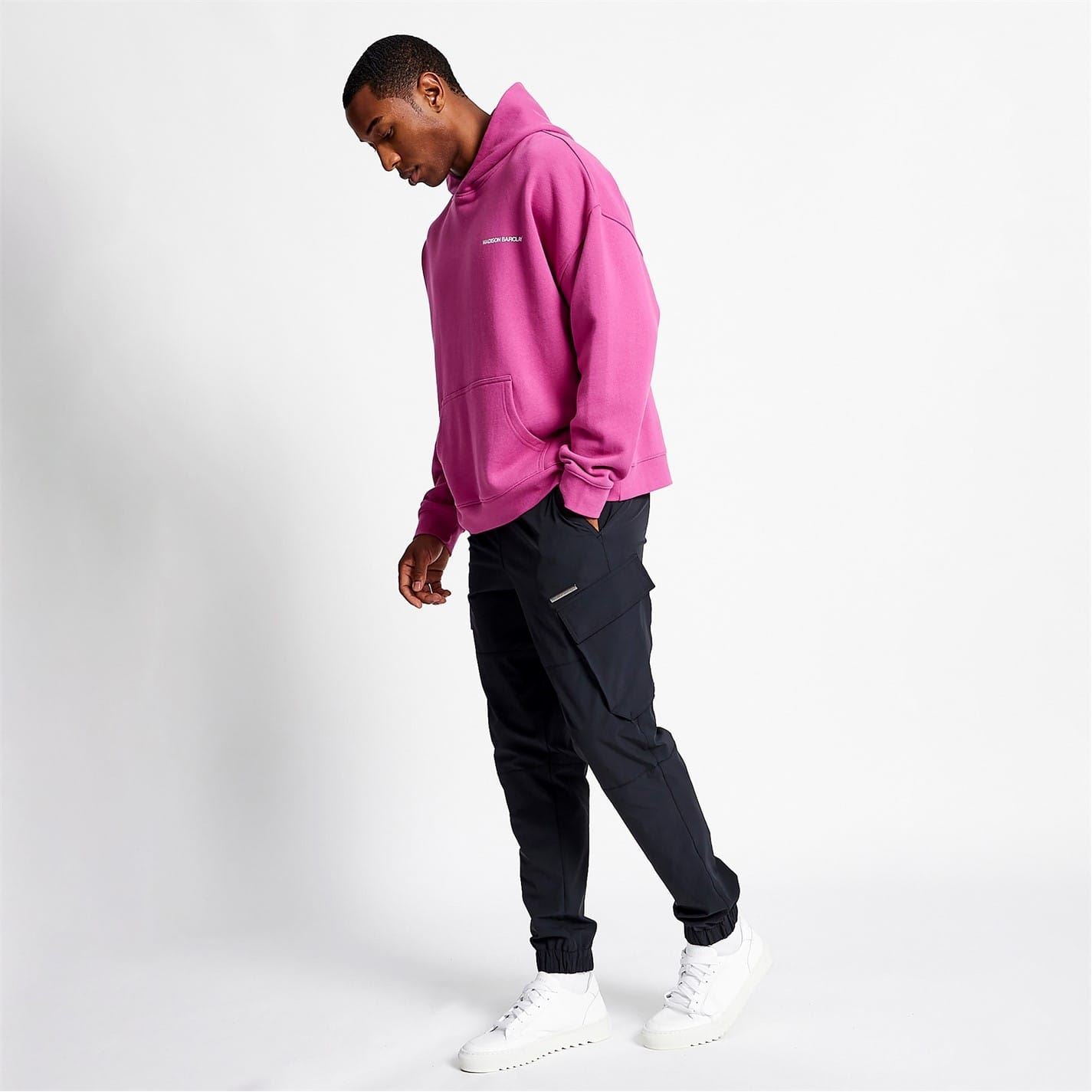 Madison Barclay Hooded Relaxed Fit Sweatshirt