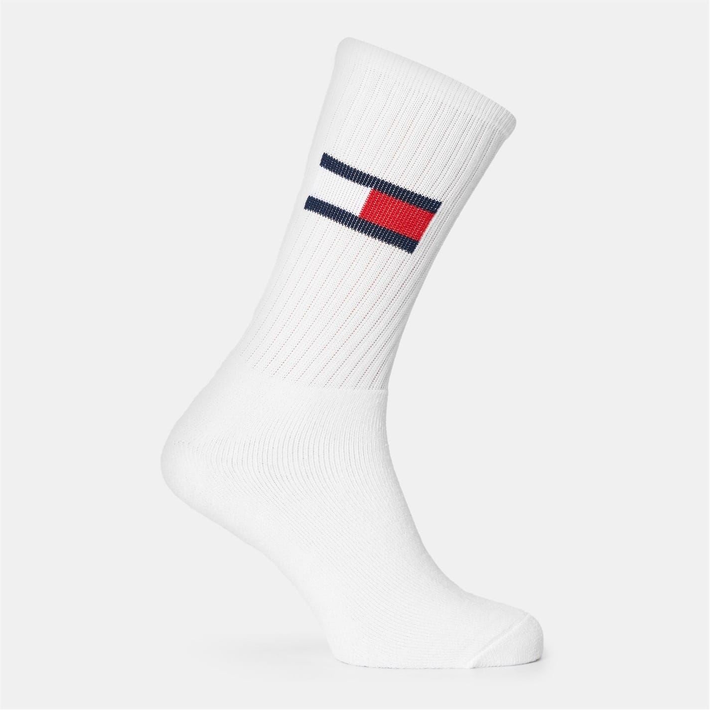 Tommy Hilfiger 2 Pack Flag Crew Socks