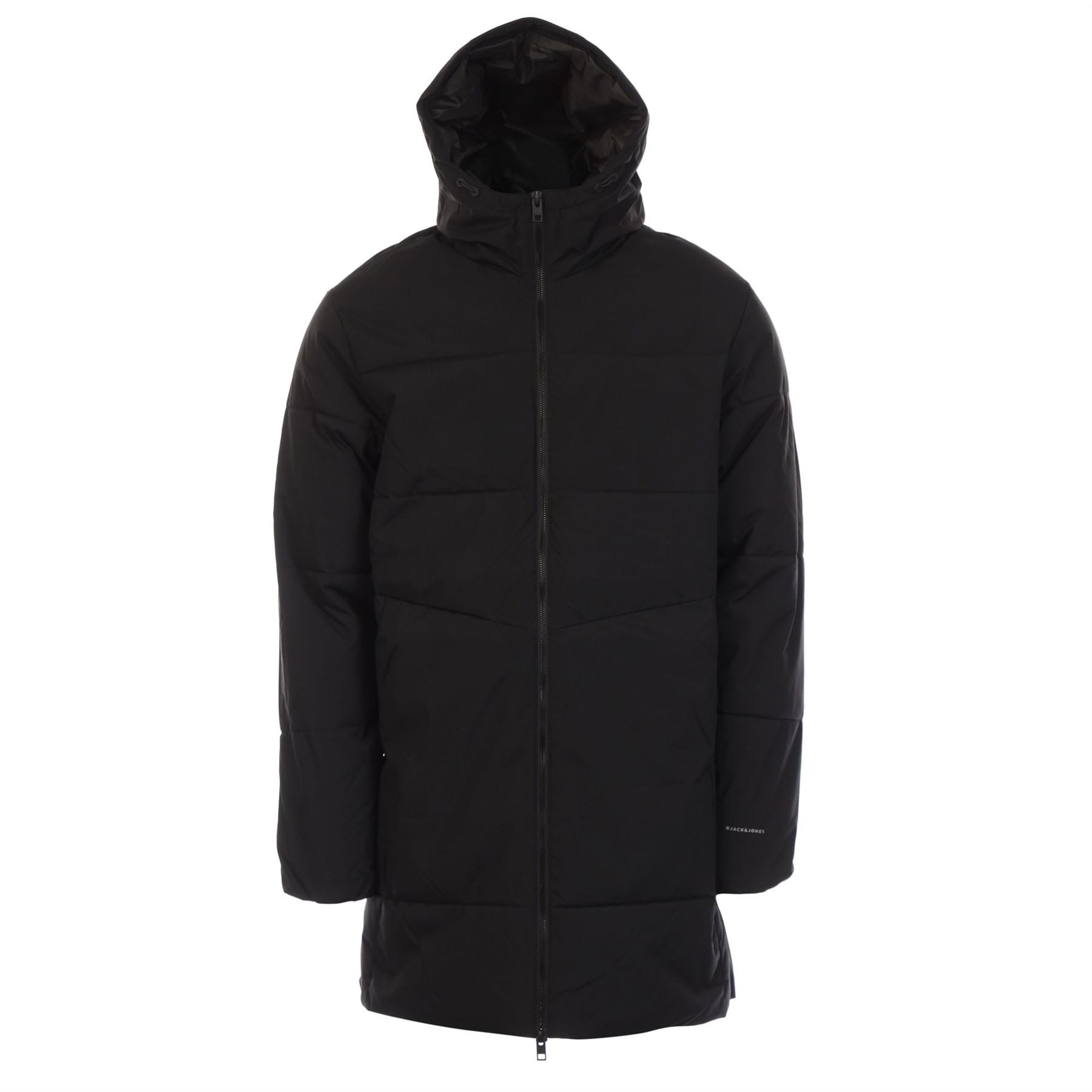 Jack and Jones Mens Brady Long Puffer Jacket