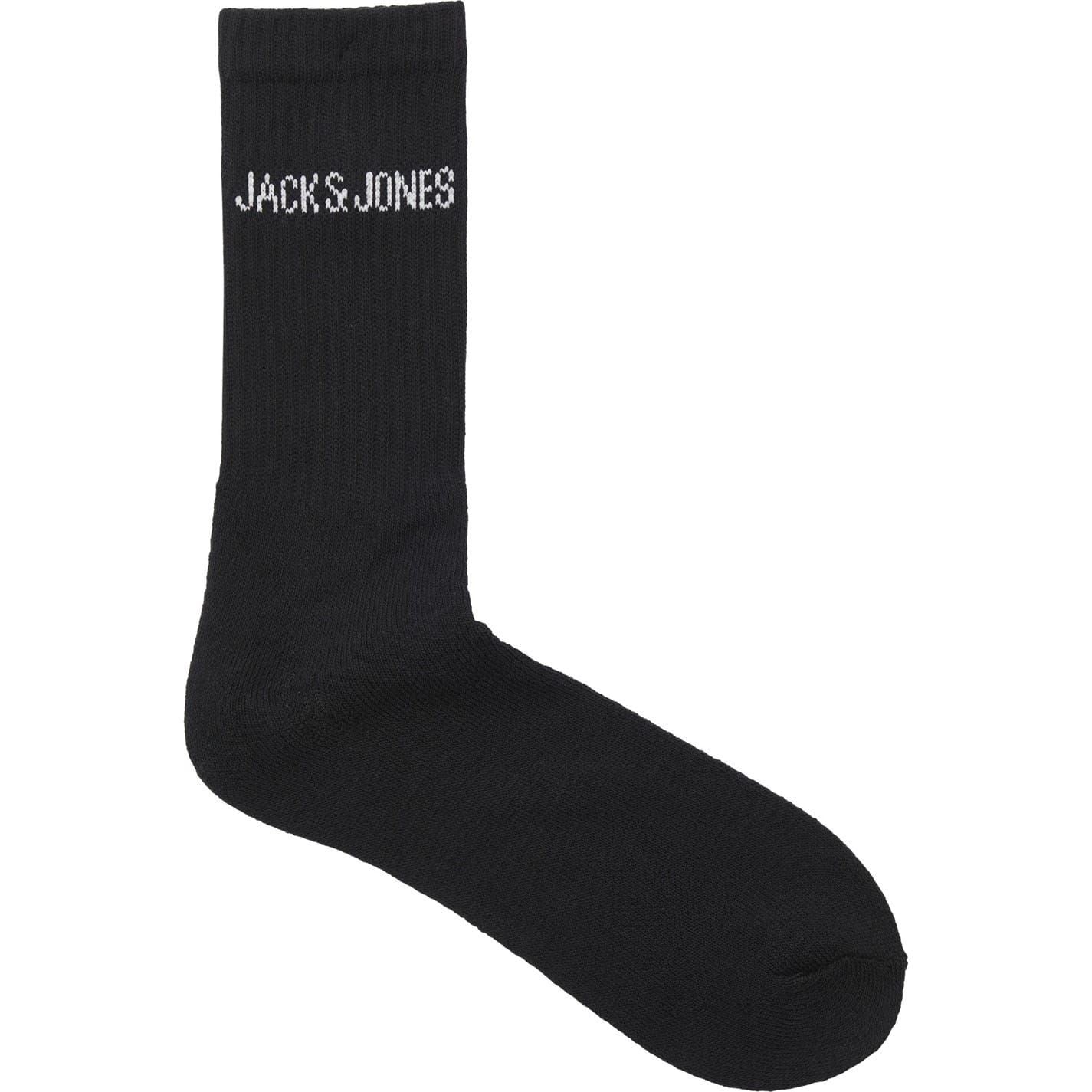 Jack and Jones Mens Regen 5 Pack Crew Socks