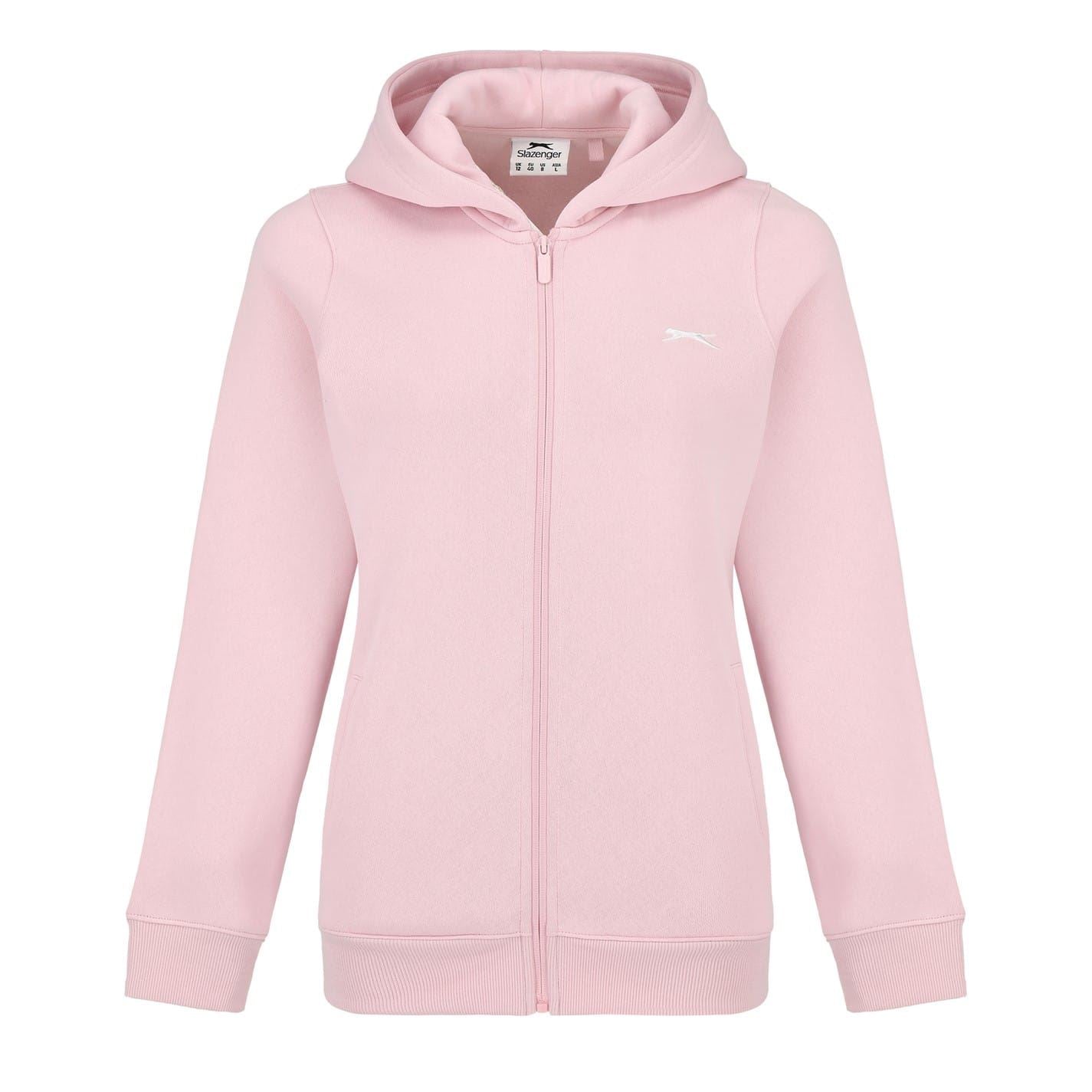 Slazenger Womens Fitted Full Zip Hoodie