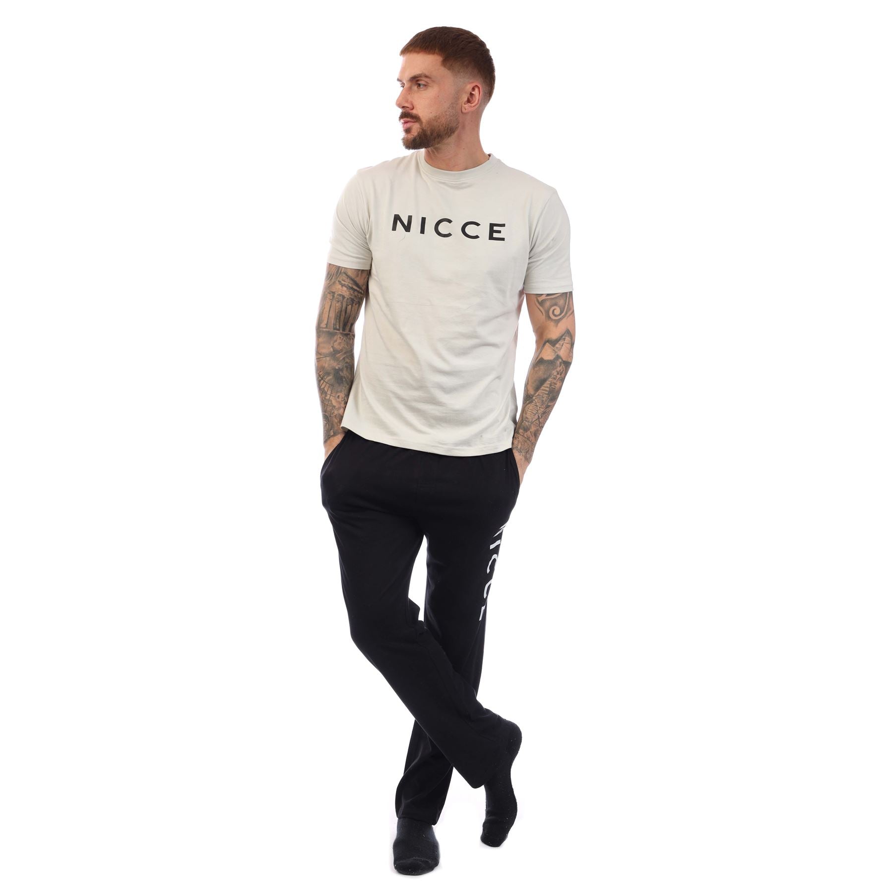 NICCE Mens Aderyn T-Shirt & Pant Set